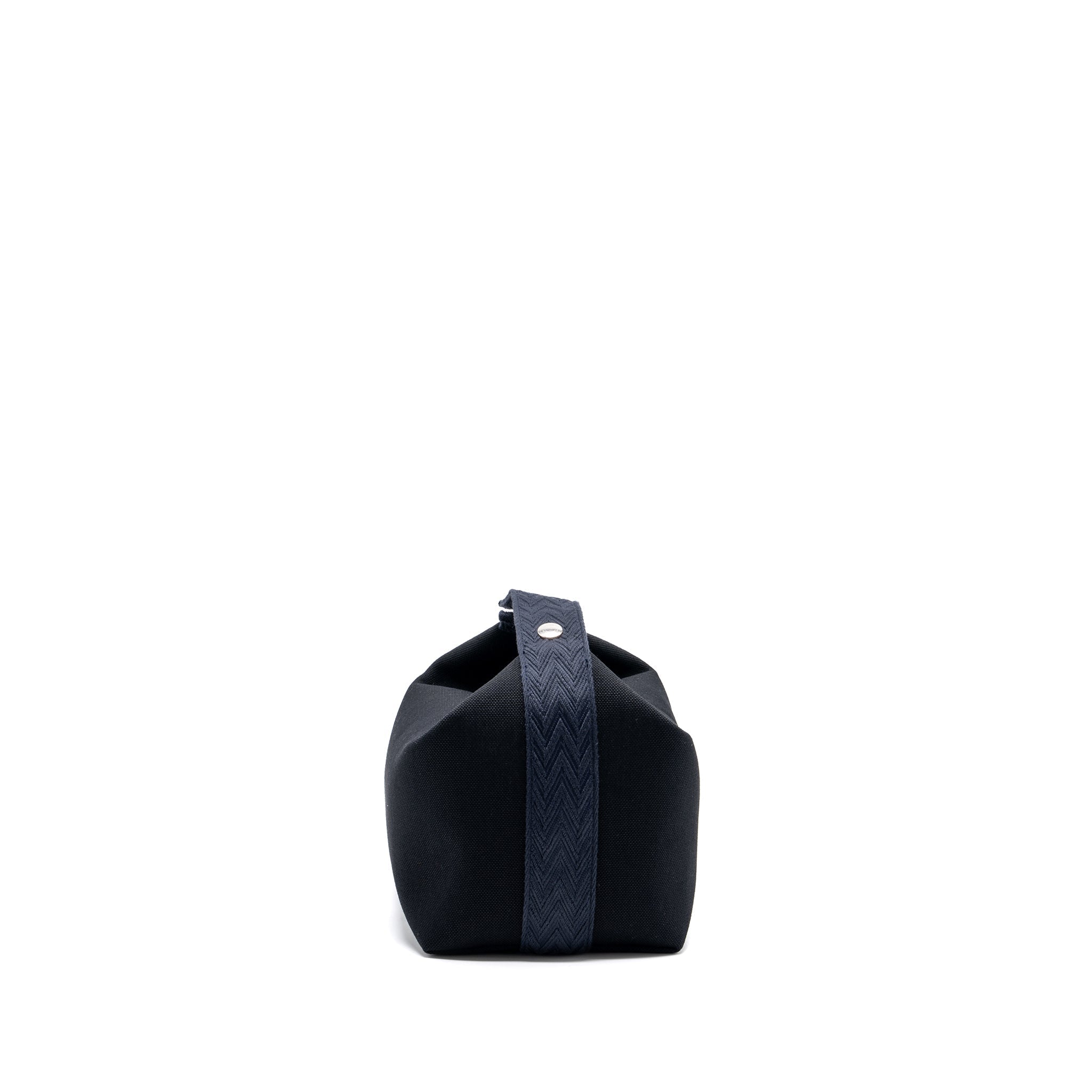 TROUSSE DE TOILETTE BRIDE A BRAC TRAVEL POUCH CANVAS BLACK/BLUE NUIT SHW