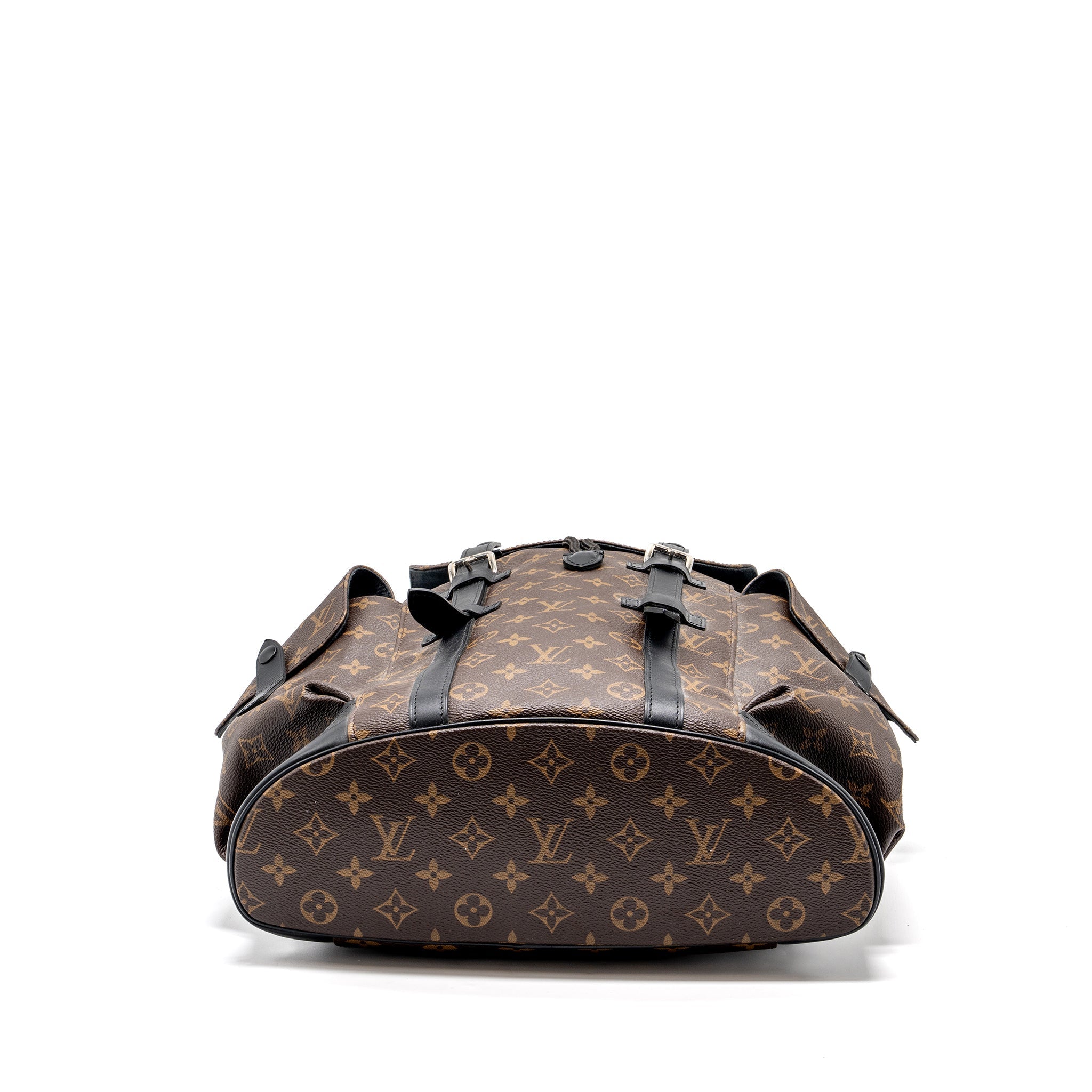 CHRISTOPHER BACKPACK MONOGRAM CANVAS/LEATHER SHW