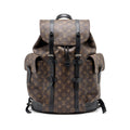 CHRISTOPHER BACKPACK MONOGRAM CANVAS/LEATHER SHW