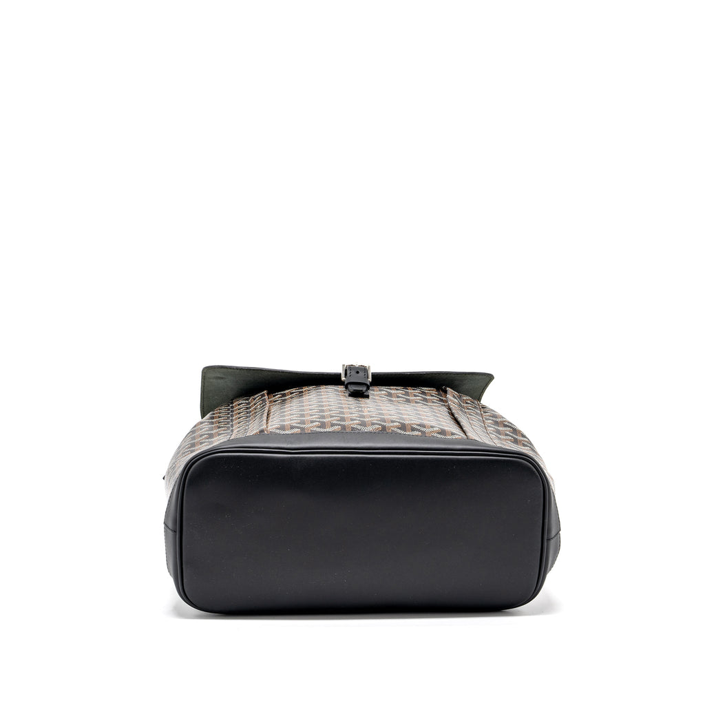 ALPIN BACKPACK GOYARDINE CANVAS BLACK SHW