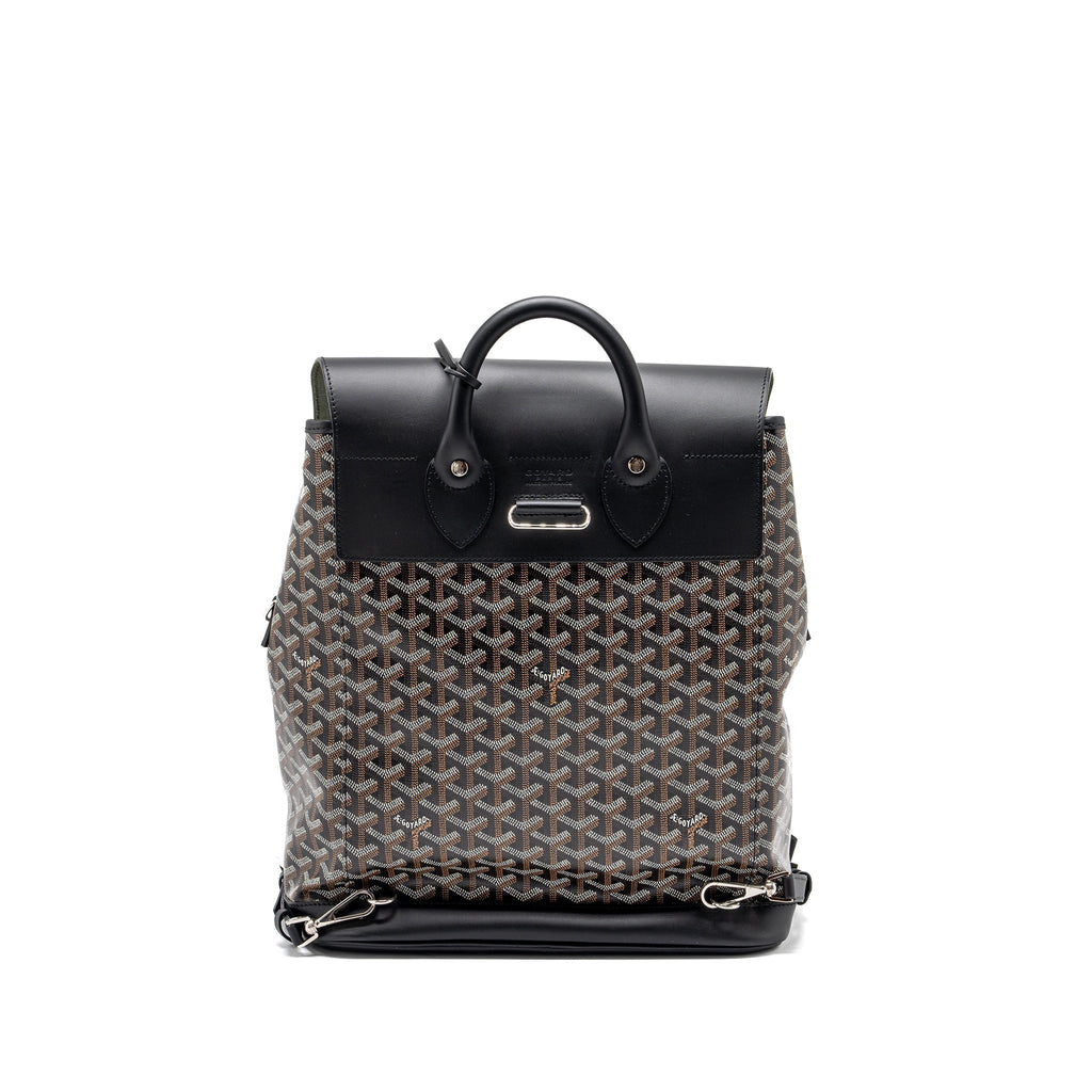 ALPIN BACKPACK GOYARDINE CANVAS BLACK SHW