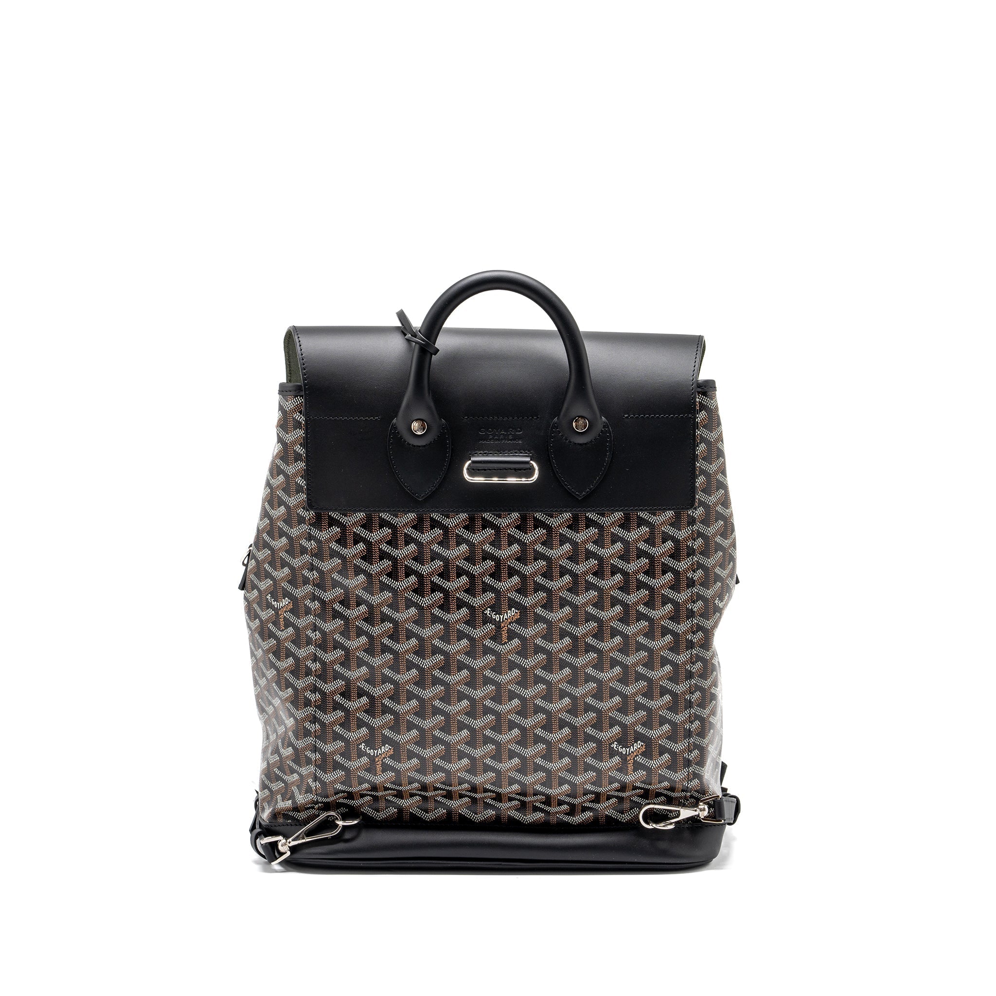 ALPIN BACKPACK GOYARDINE CANVAS BLACK SHW
