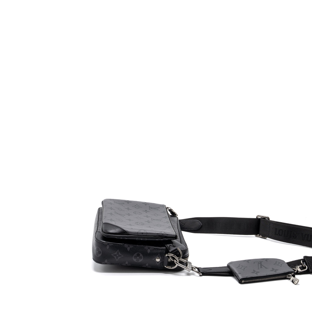 TRIO MESSENGER BAG MONOGRAM ECLIPSE SHW