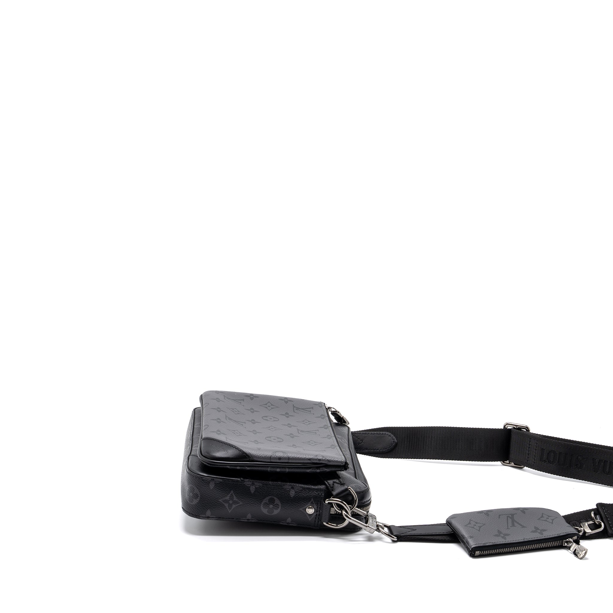 TRIO MESSENGER BAG MONOGRAM ECLIPSE SHW