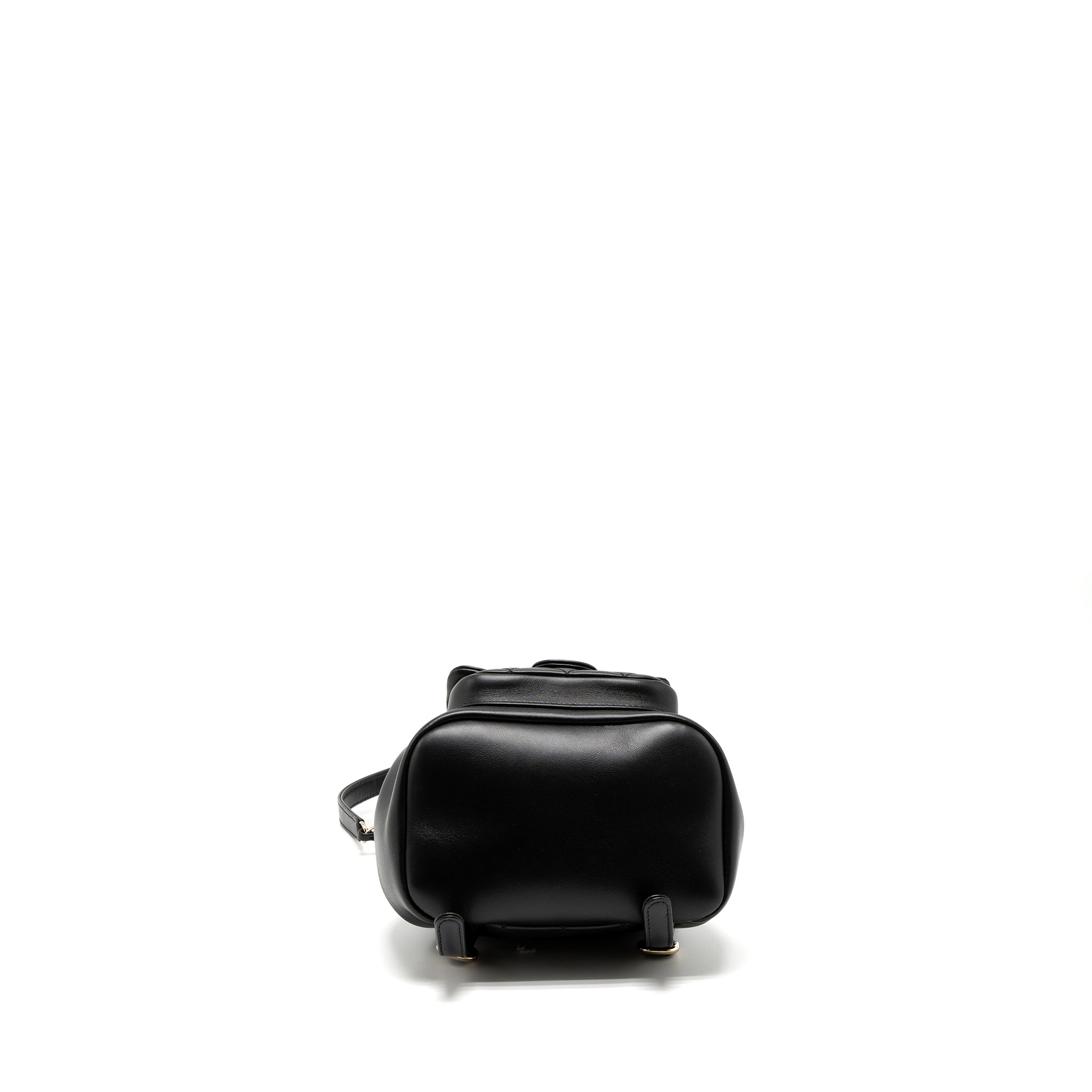 MINI DUMA BACKPACK LAMBSKIN BLACK LGHW (MICROCHIP)