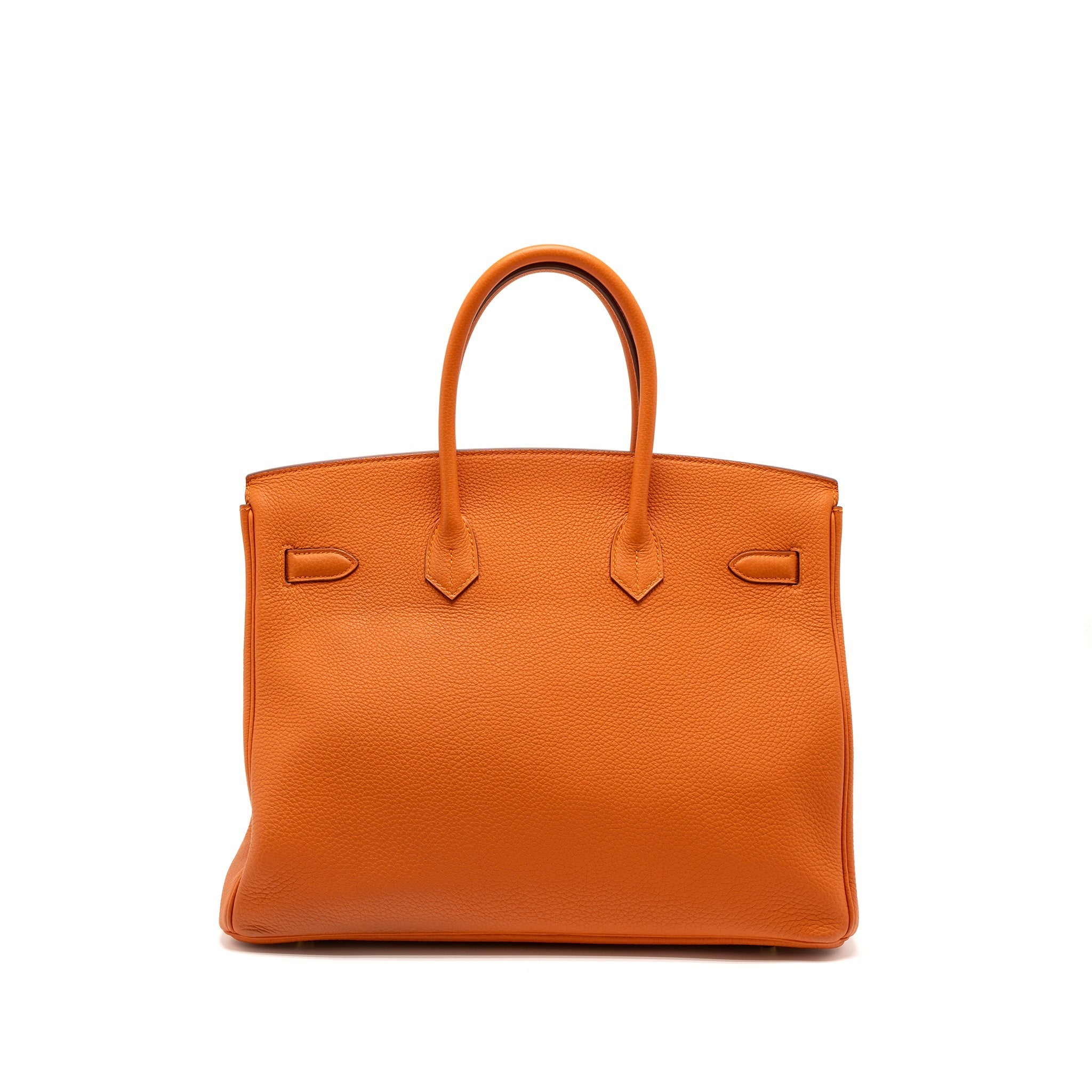 HERMES BIRKIN 35 TOGO ORANGE GHW