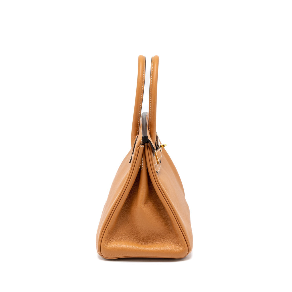HERMES BIRKIN 30 NOVILLO 1H TOFFEE GHW