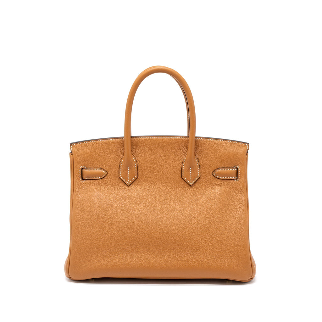 HERMES BIRKIN 30 NOVILLO 1H TOFFEE GHW