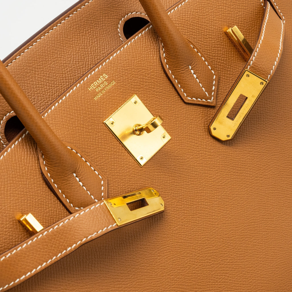 HERMES BIRKIN 30 EPSOM GOLD GHW