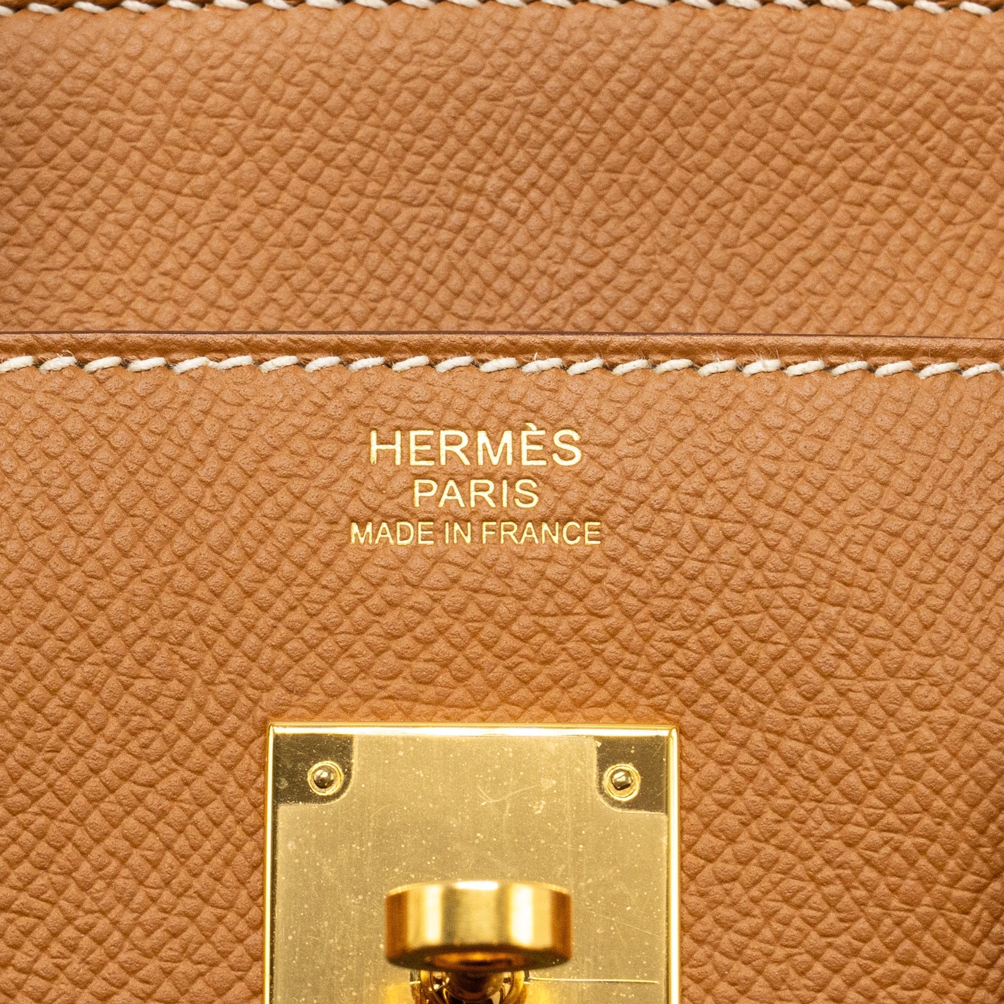 HERMES BIRKIN 30 EPSOM GOLD GHW