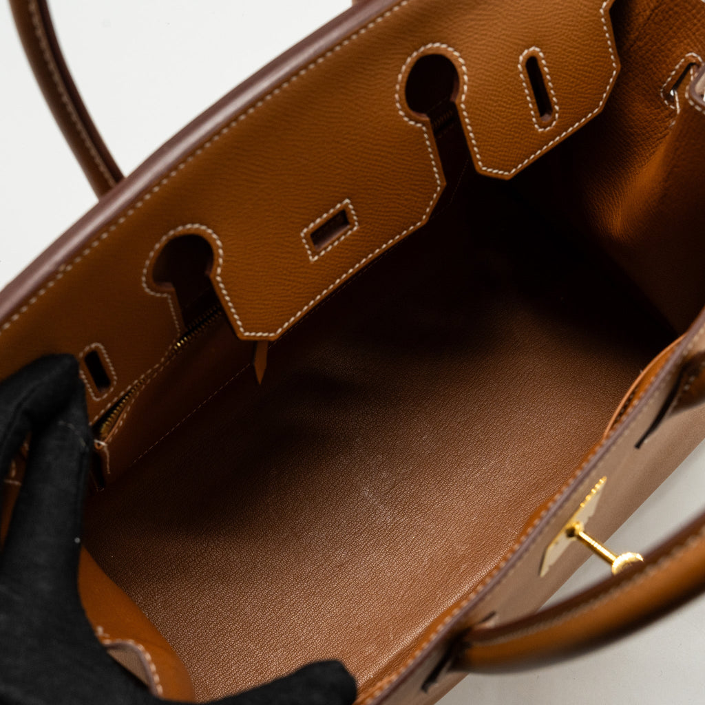 HERMES BIRKIN 30 EPSOM GOLD GHW