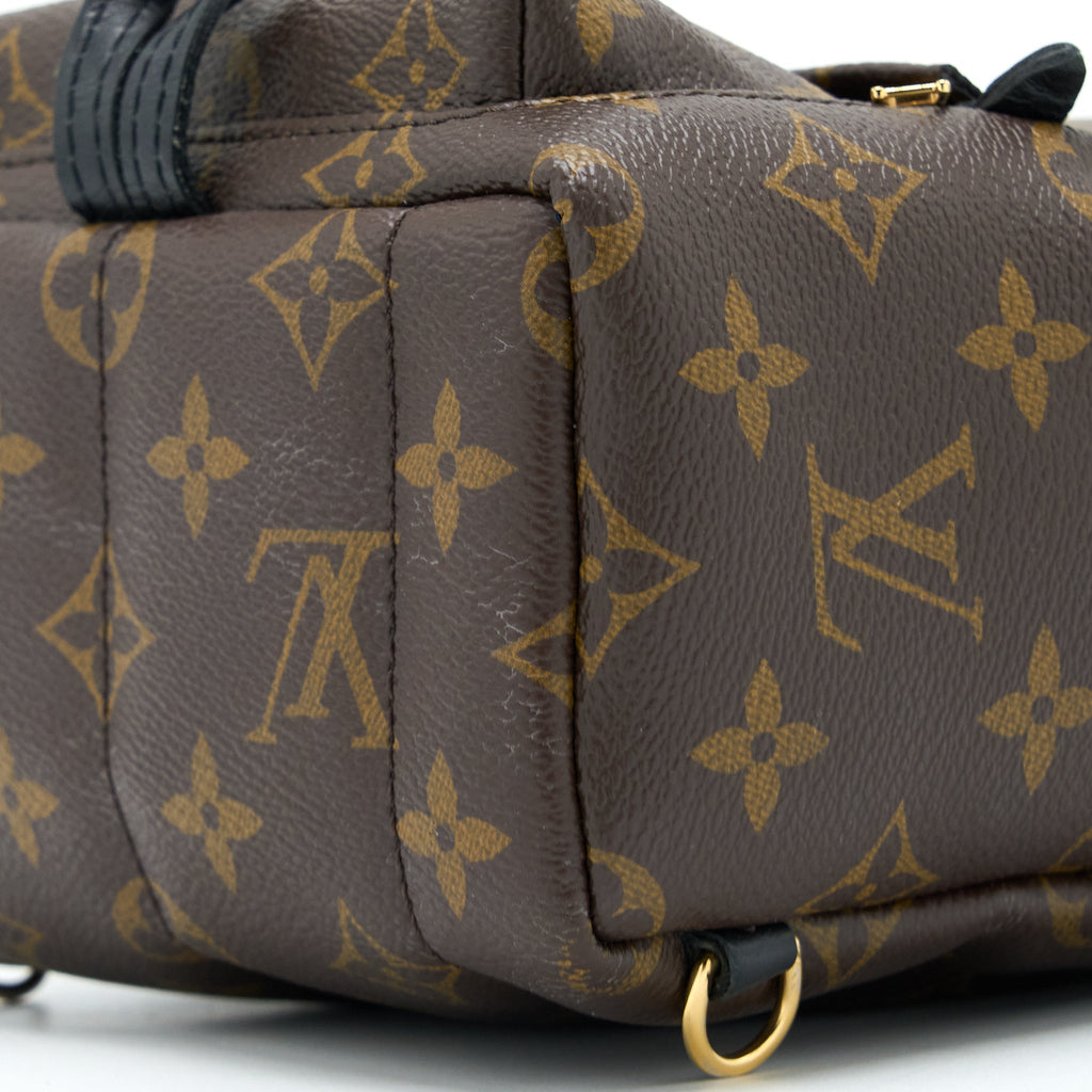 MINI PALM SPRING BACKPACK MONOGRAM CANVAS GHW
