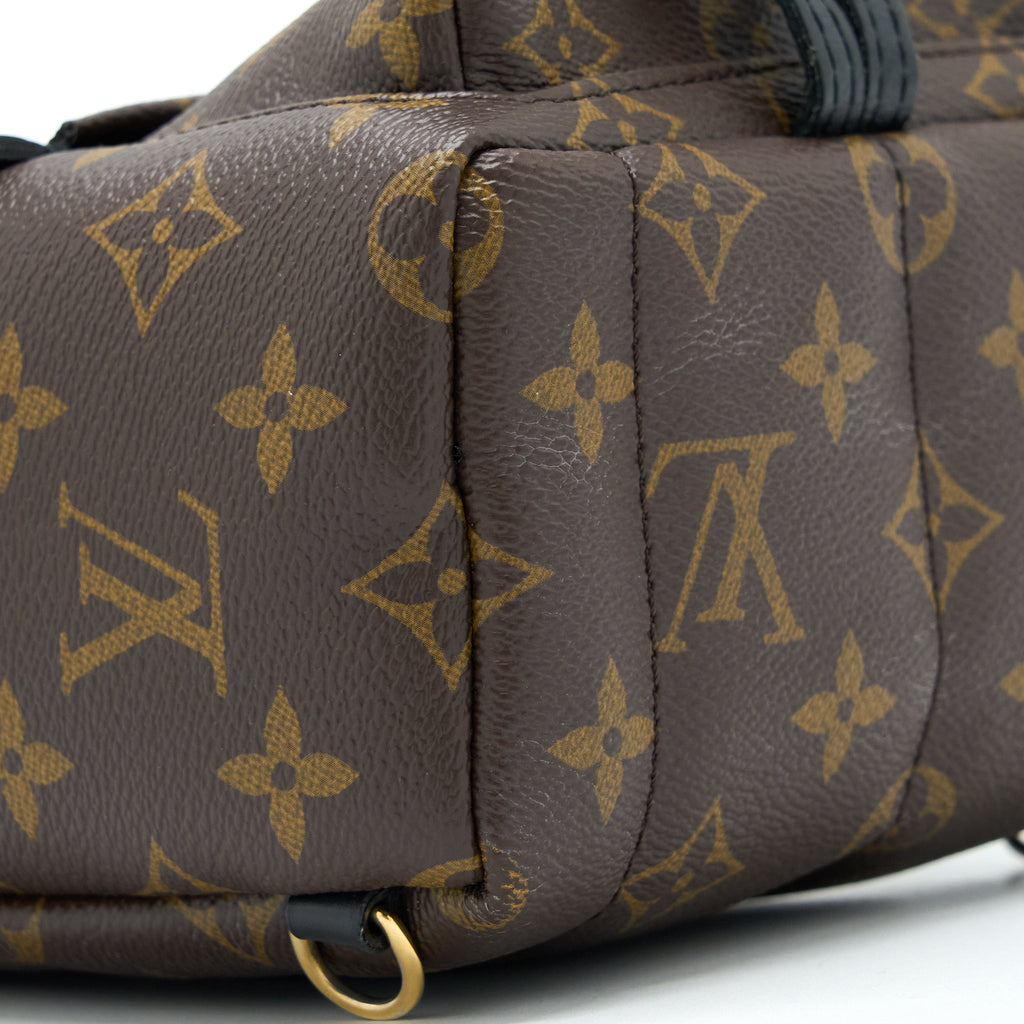 MINI PALM SPRING BACKPACK MONOGRAM CANVAS GHW