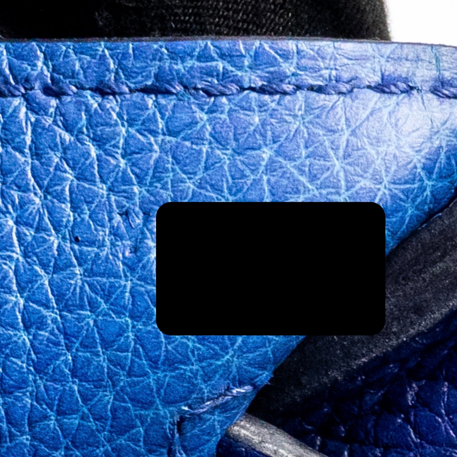 HERMES HAC BIRKIN 40 COSMOS LIMITED EDITION TOGO BLUE NUIT / VIOLET BRUSHED SHW