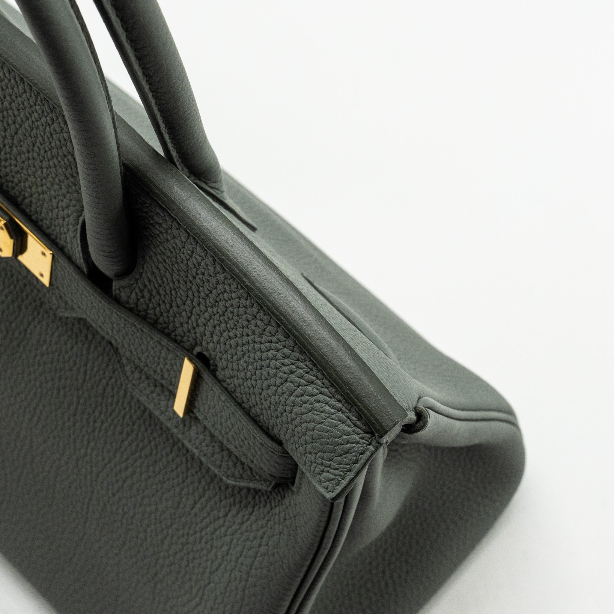 HERMES BIRKIN 30 TOGO VERT AMANDE GHW