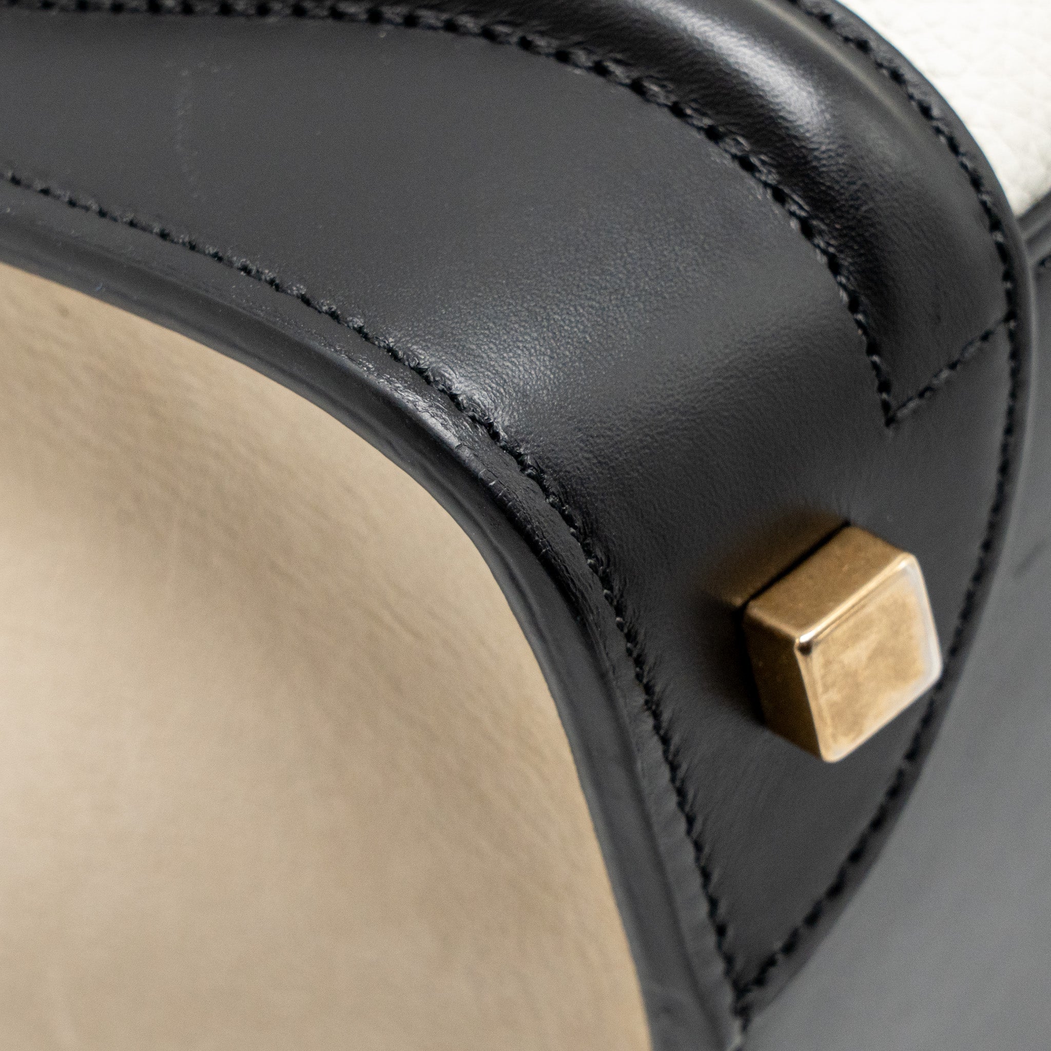 MICRO LUGGAGE BAG CALFSKIN WHITE/MULTICOLOUR GHW