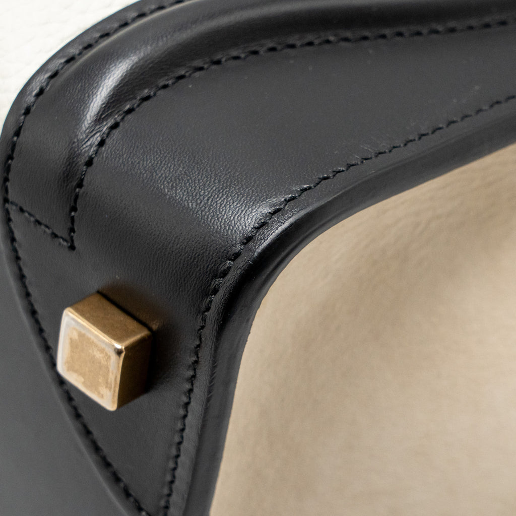 MICRO LUGGAGE BAG CALFSKIN WHITE/MULTICOLOUR GHW