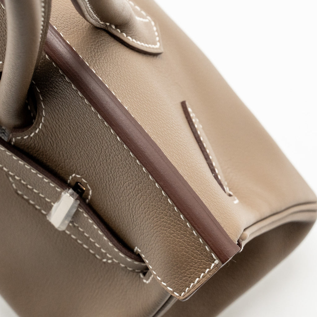 HERMES BIRKIN SHOULDER 29 EVERCOLOR ETOUPE SHW