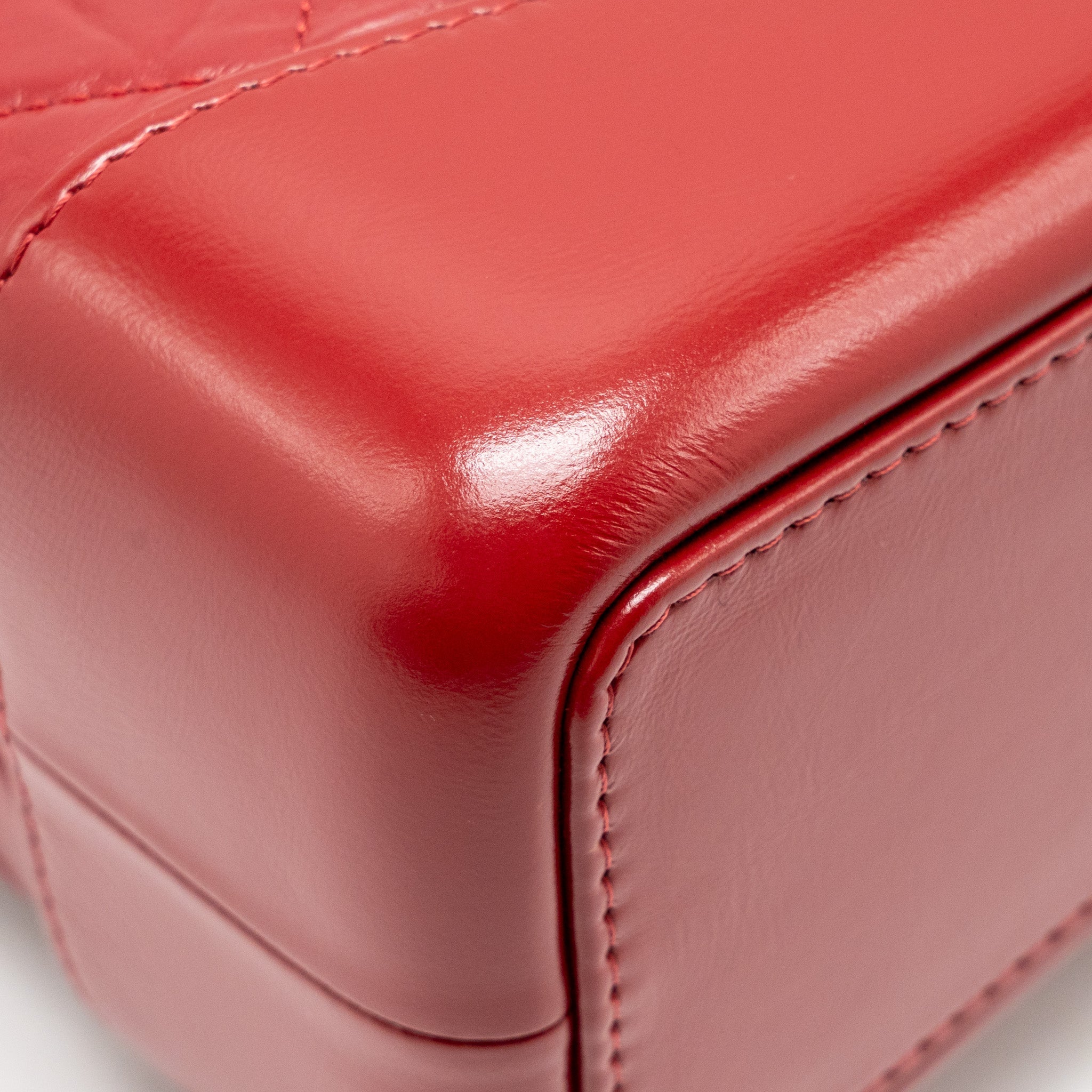 SMALL GABRIELLE BACKPACK CALFSKIN RED MULTICOLOUR HARDWARE
