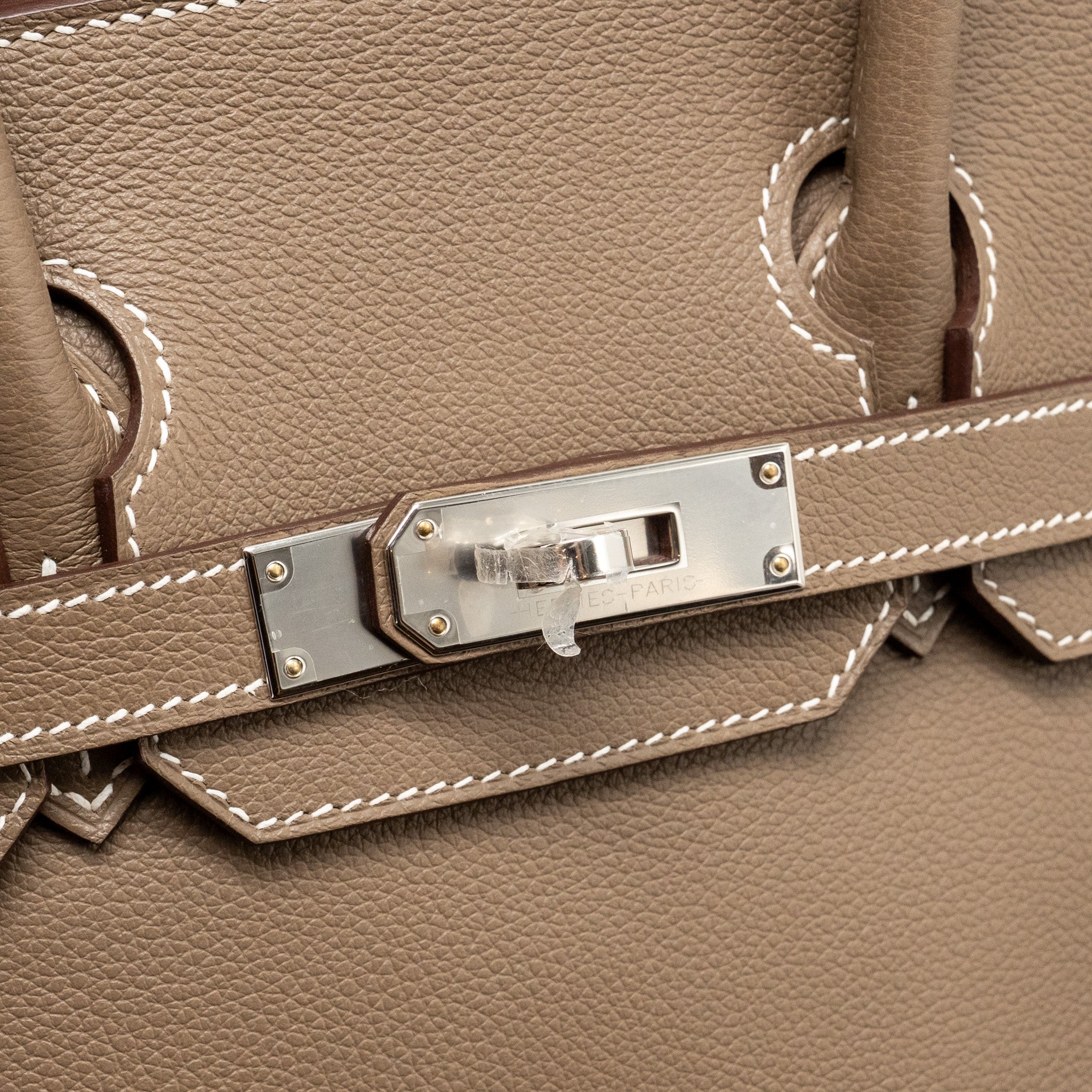 HERMES BIRKIN SHOULDER 29 EVERCOLOR ETOUPE SHW