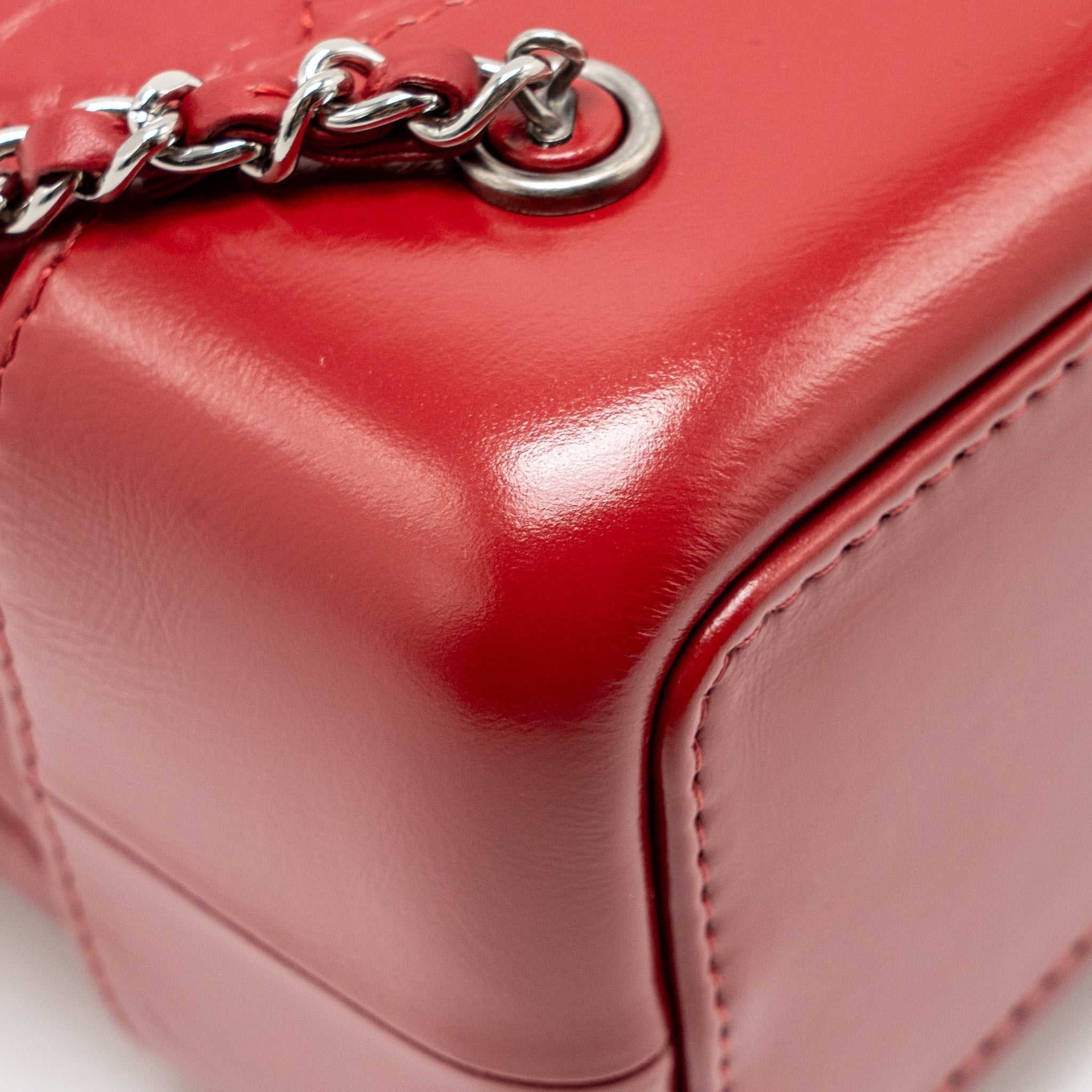 SMALL GABRIELLE BACKPACK CALFSKIN RED MULTICOLOUR HARDWARE