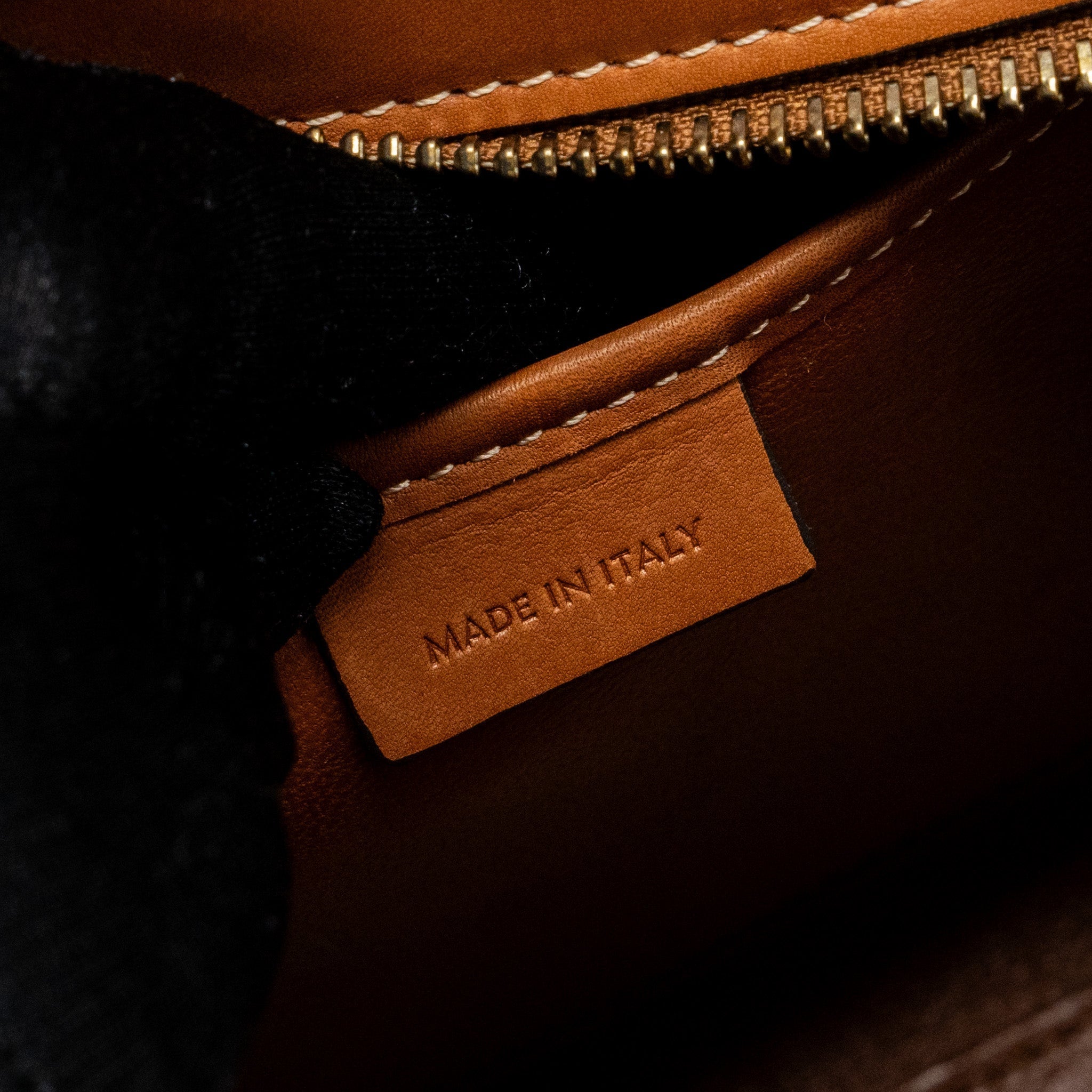 NANO LUGGAGE BAG CANVAS/LEATHER TAN/WHITE GHW