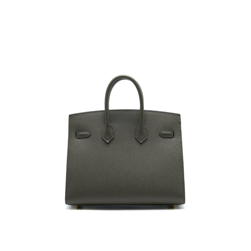 HERMES BIRKIN 25 C6 VERT DE GRIS EPSOM LEATHER GHW