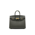HERMES BIRKIN 25 C6 VERT DE GRIS EPSOM LEATHER GHW