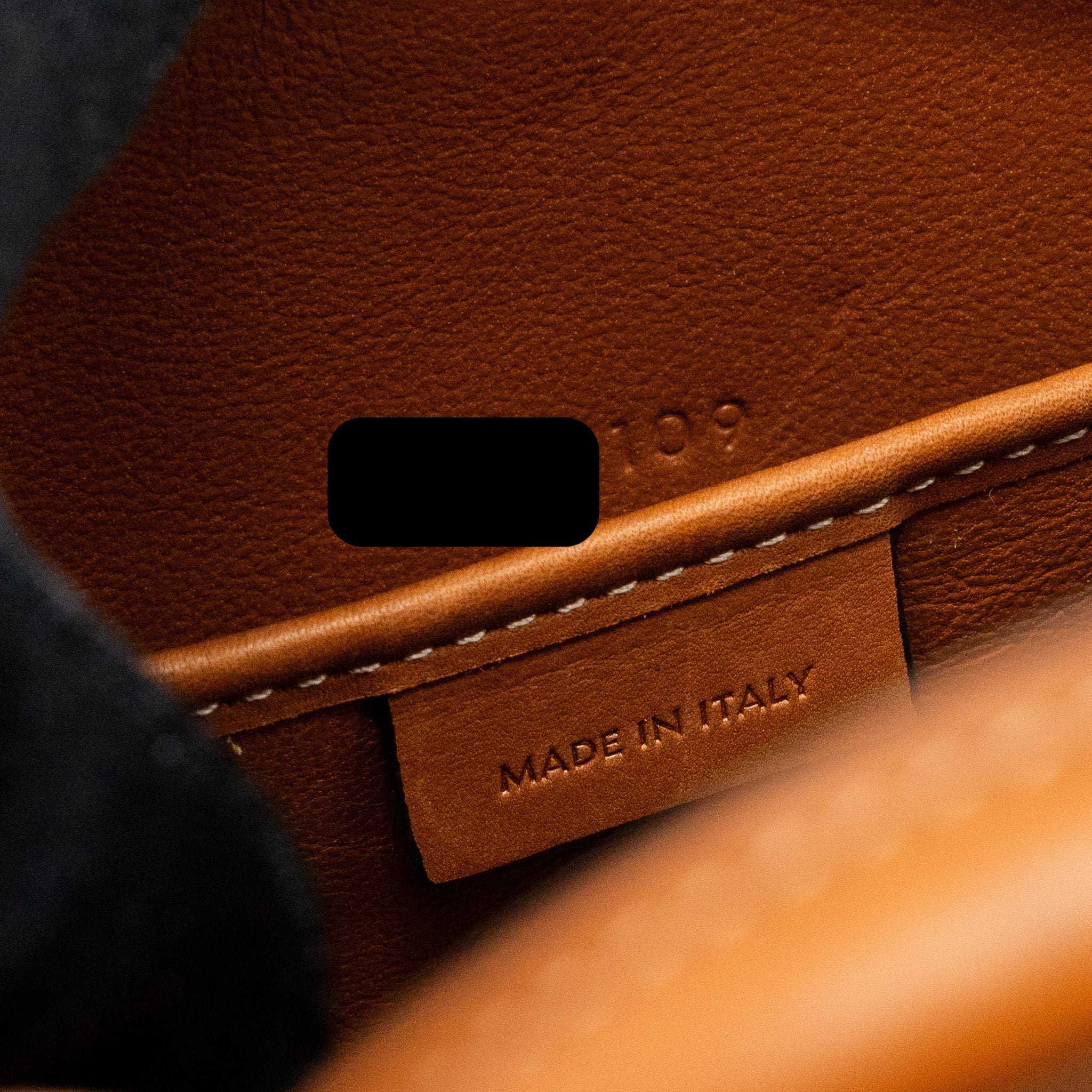 NANO LUGGAGE BAG CANVAS/LEATHER TAN/WHITE GHW