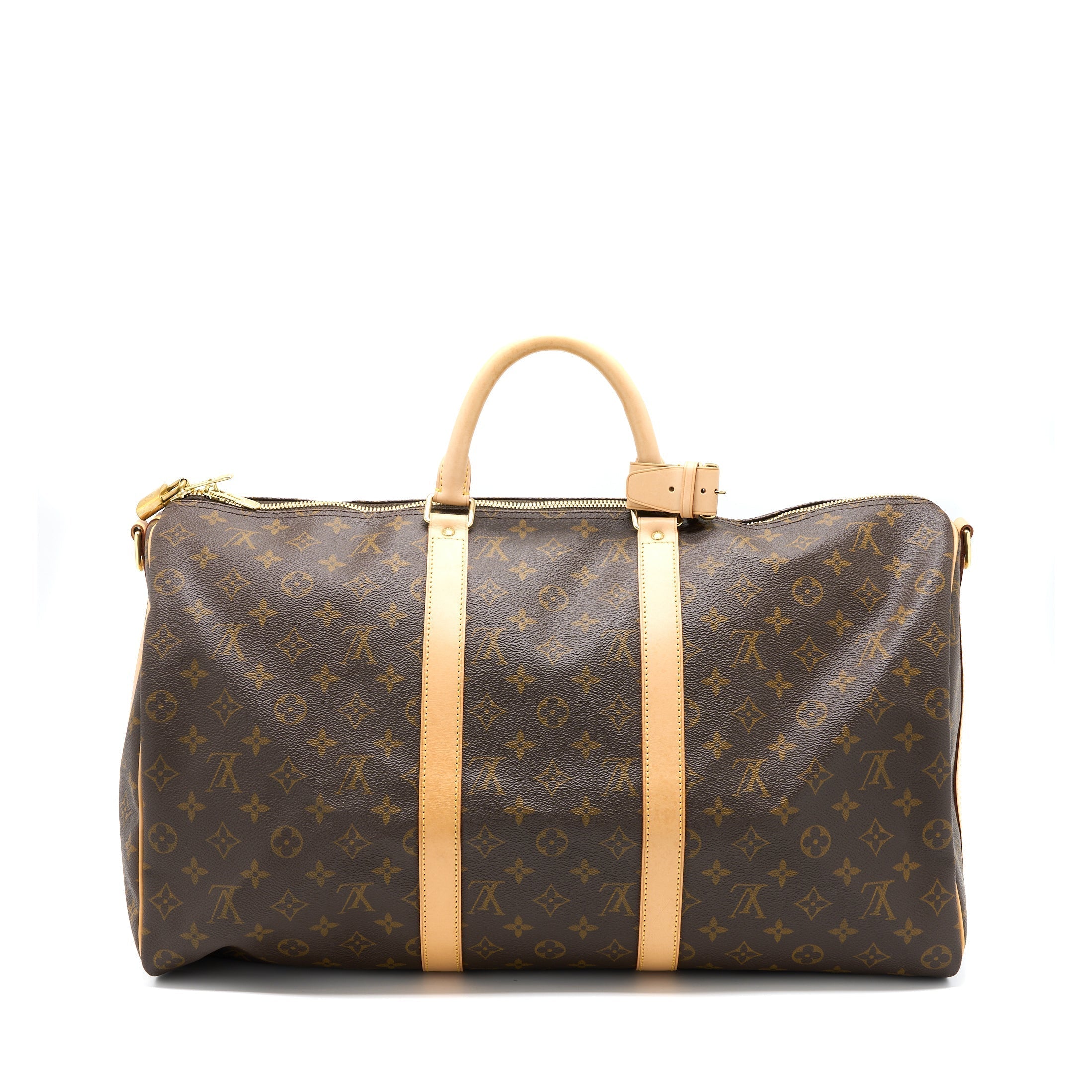 KEEPALL BANDOULIERE 50 MONOGRAM CANVAS GHW