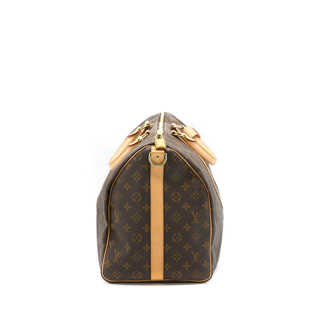 KEEPALL BANDOULIERE 50 MONOGRAM CANVAS GHW