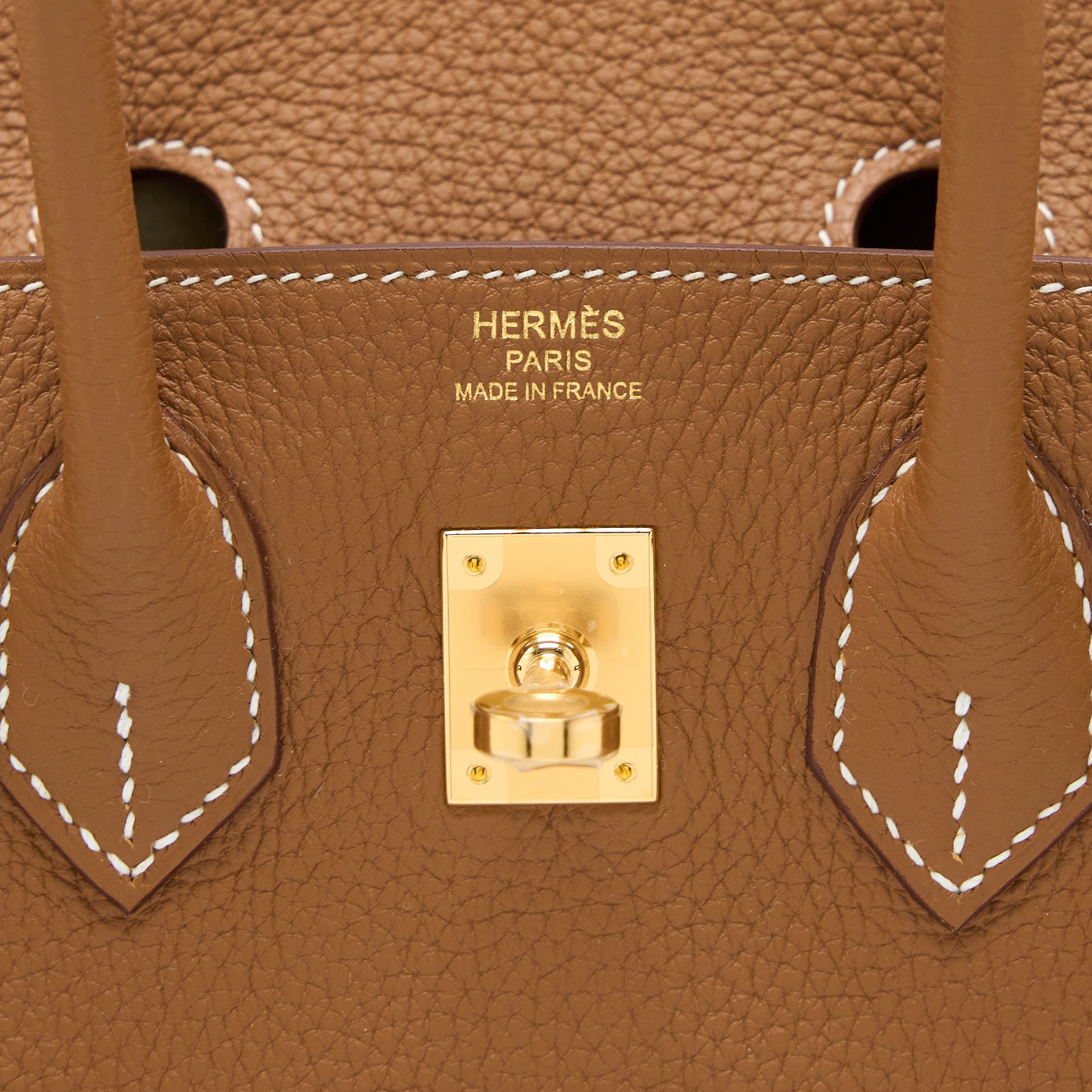 HERMES BIRKIN 25 TOGO GOLD WITH GHW