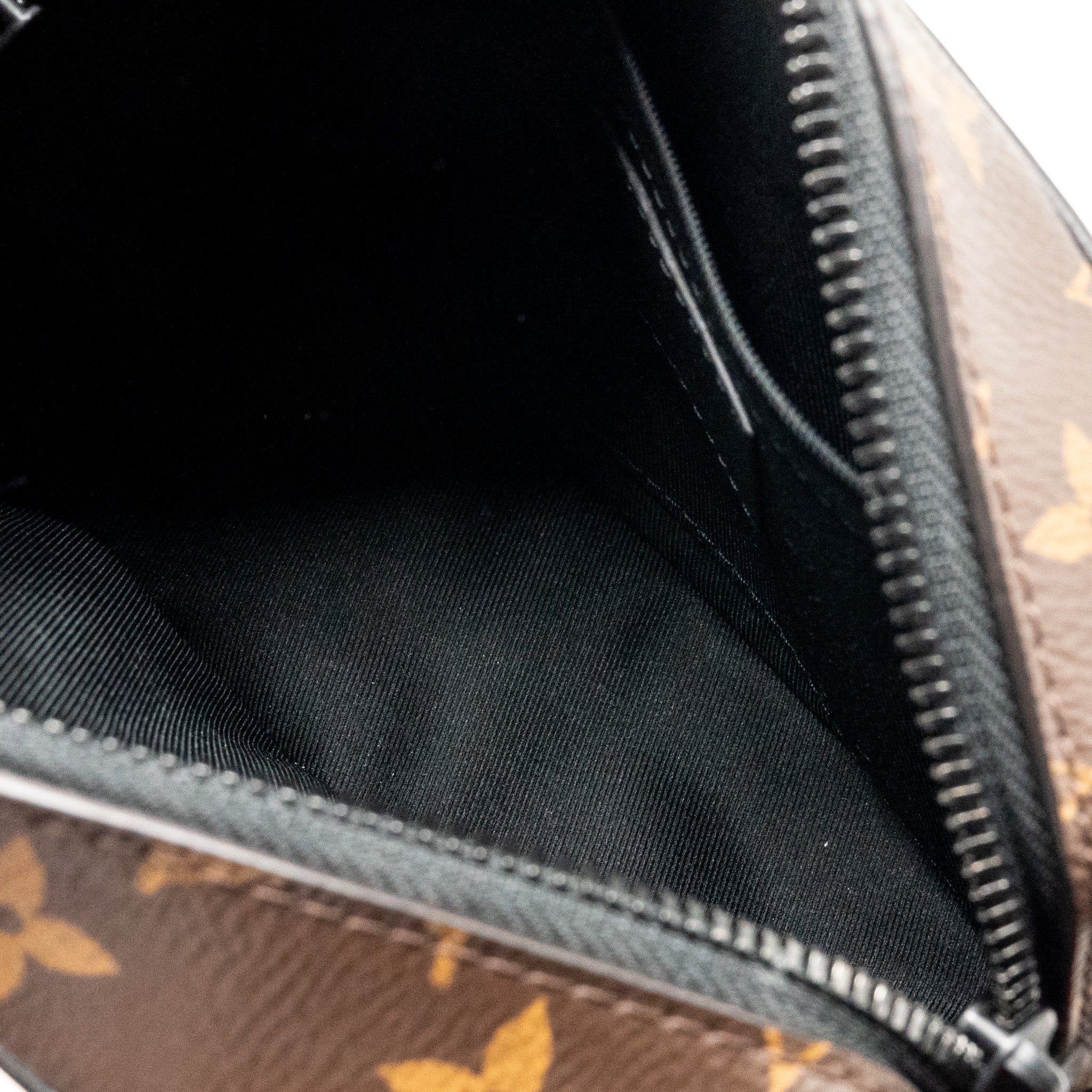MINI SOFT TRUNK MONOGRAM CANVAS MARA-BLACK/ORANGE HARDWARE