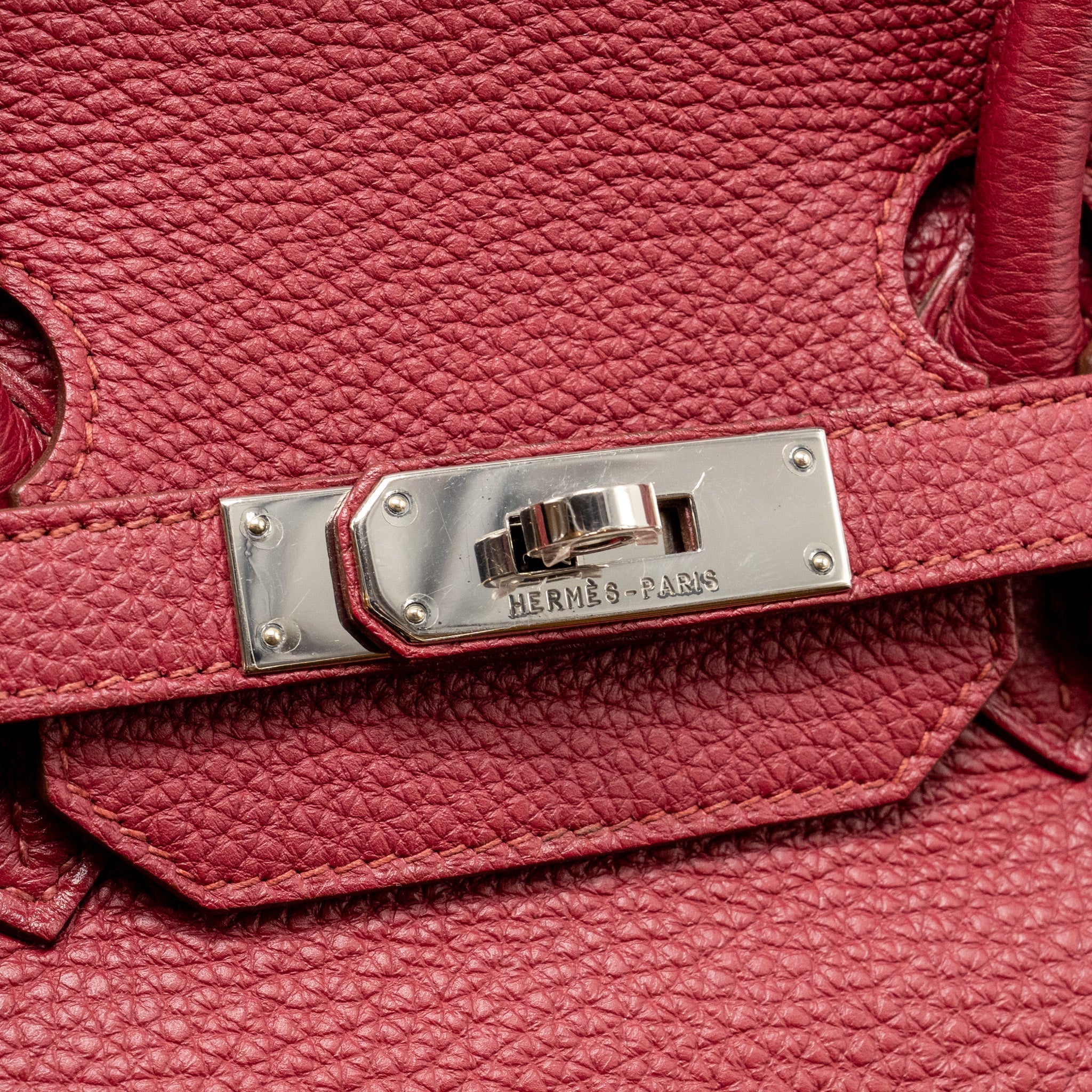 HERMES BIRKIN 35 CLEMENCE B5 RUBIS SHW