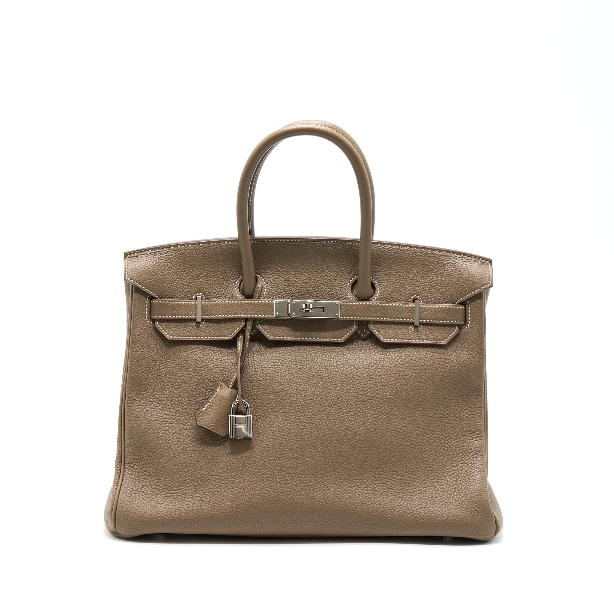 HERMES BIRKIN 35 TOGO ETOUPE SHW