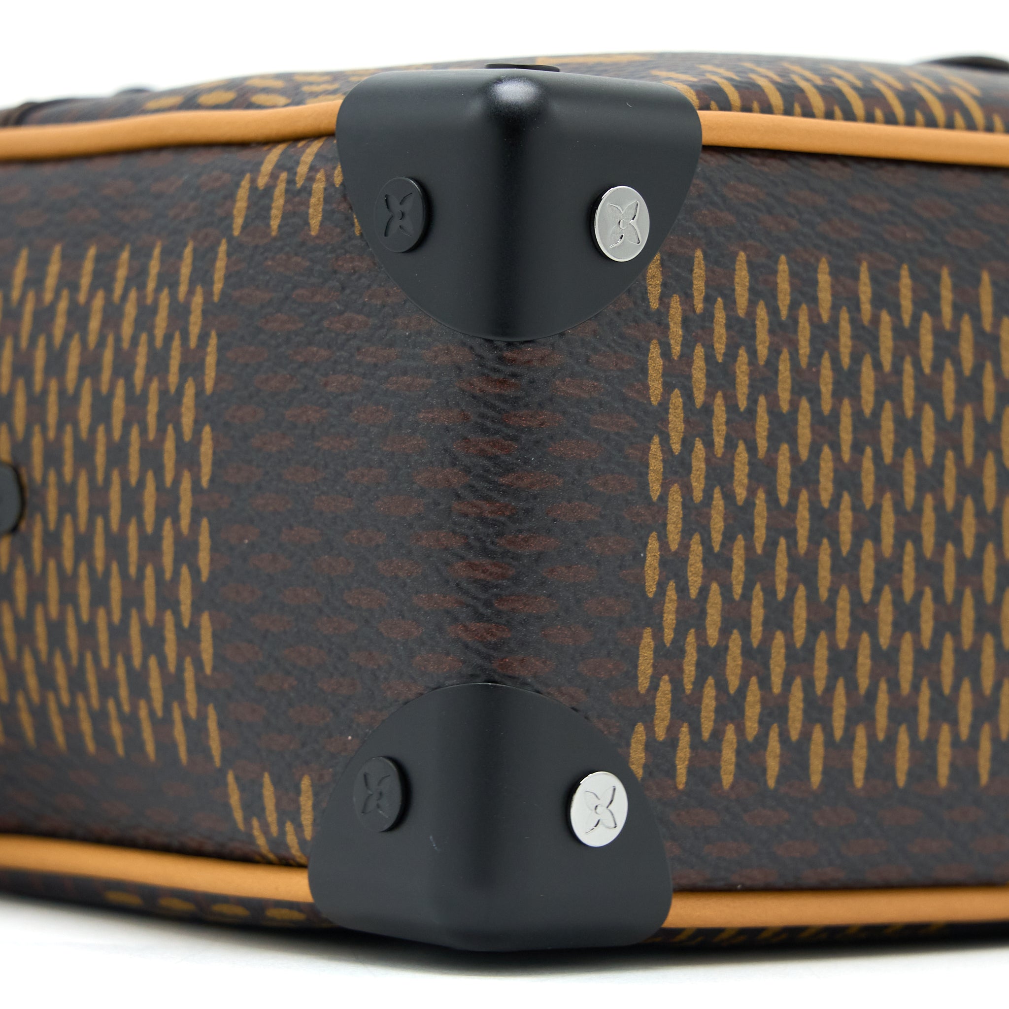 X NIGO MINI SOFT TRUNK DAMIER EBENE MATTE BLACK HARDWARE