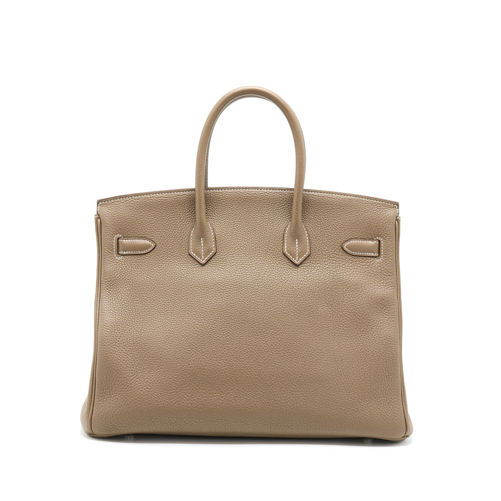 HERMES BIRKIN 35 TOGO ETOUPE SHW