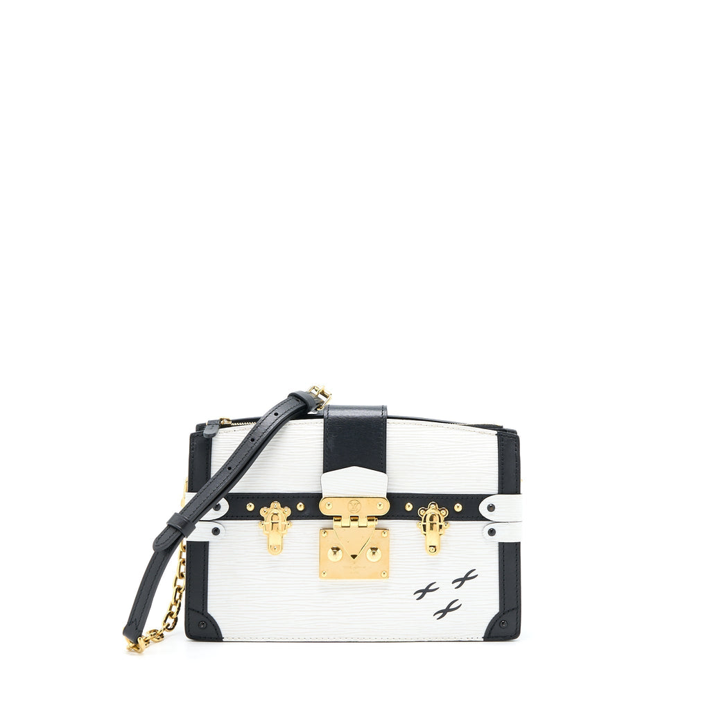 TRUNK CLUTCH EPI BLACK/WHITE GHW