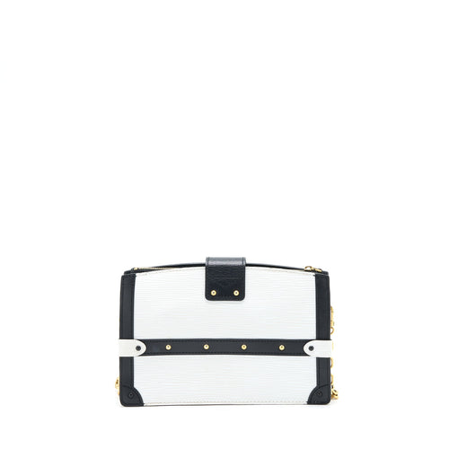 TRUNK CLUTCH EPI BLACK/WHITE GHW