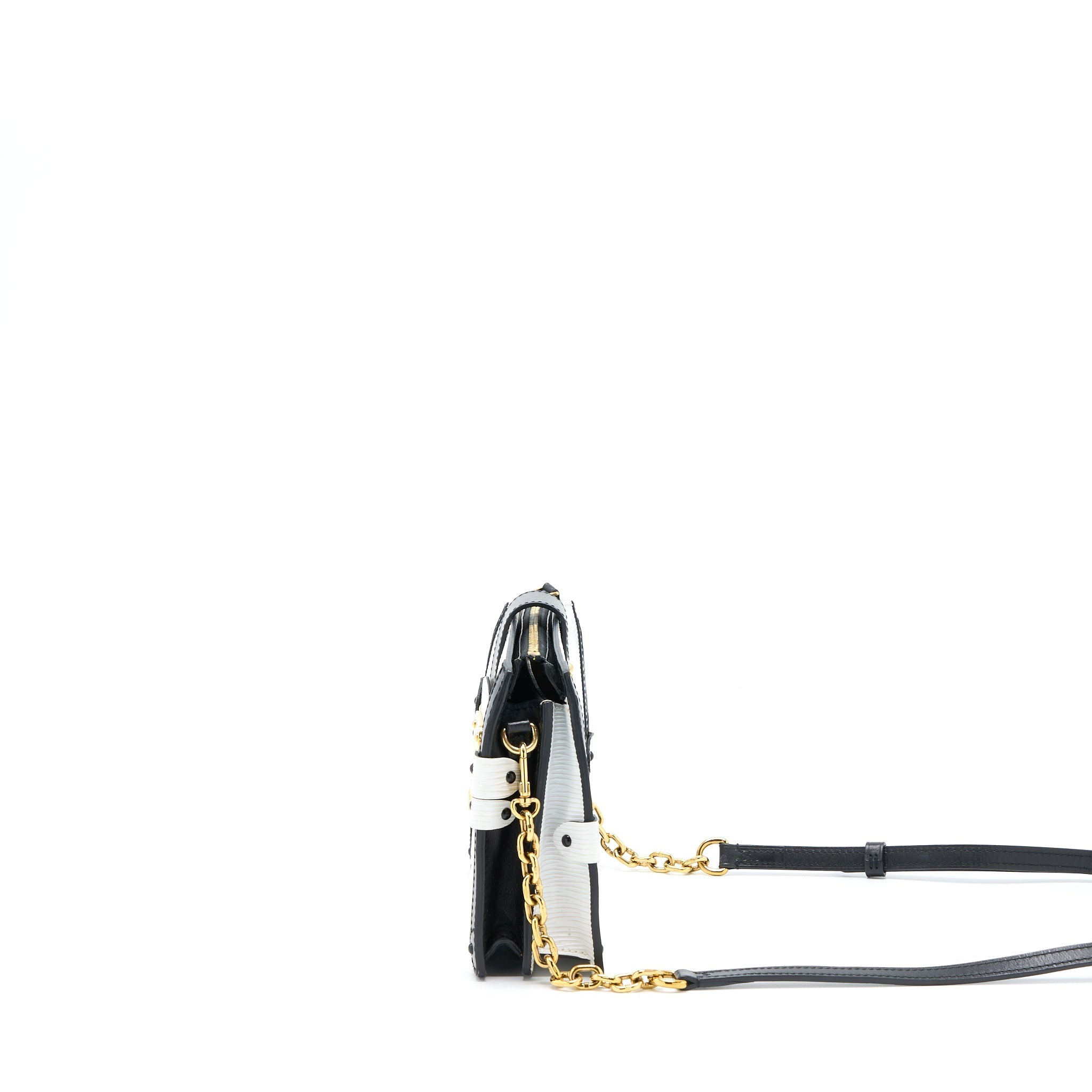 TRUNK CLUTCH EPI BLACK/WHITE GHW