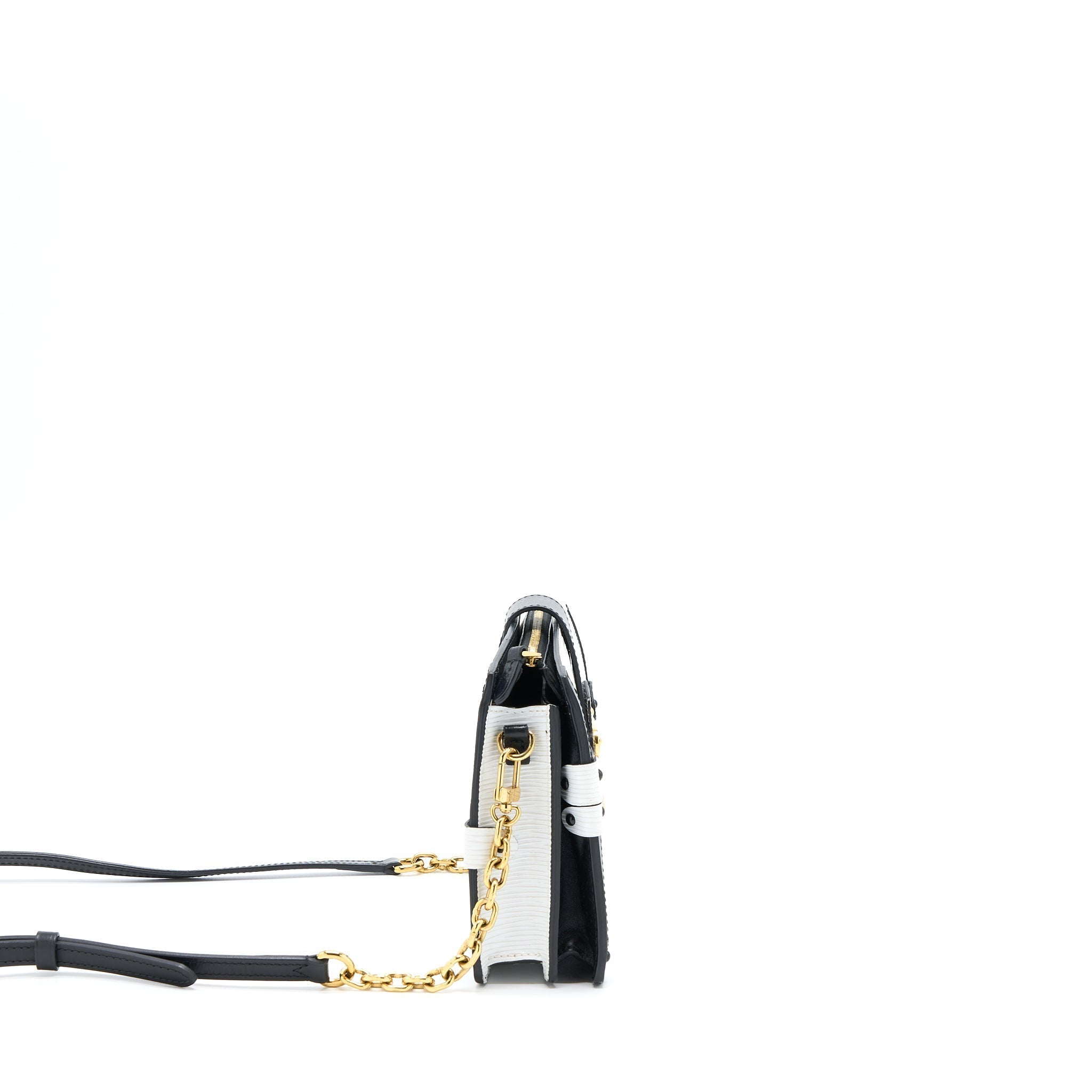 TRUNK CLUTCH EPI BLACK/WHITE GHW