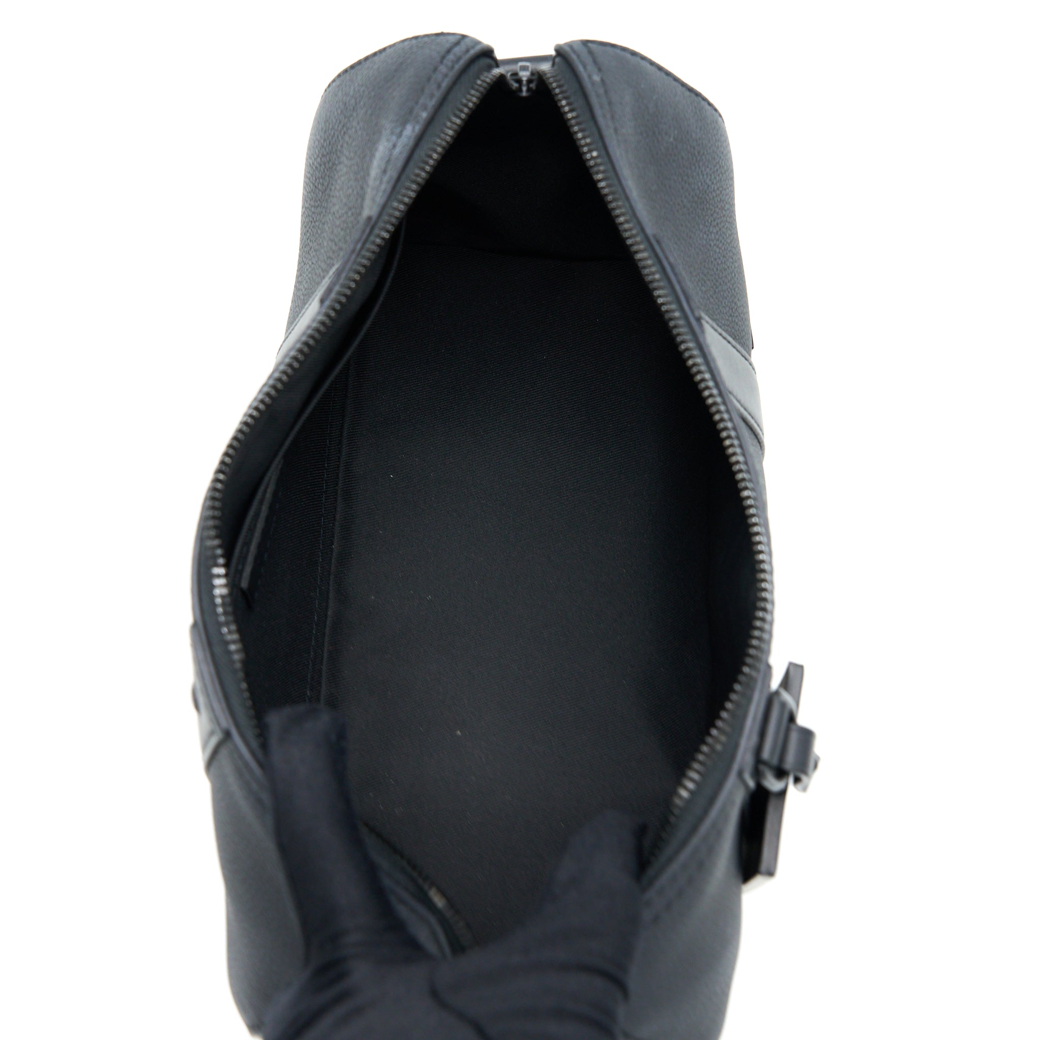 CITY KEEPALL GRAINED CALFSKIN BLACK WITH BLACK HARDWARE (NEW VERSION)