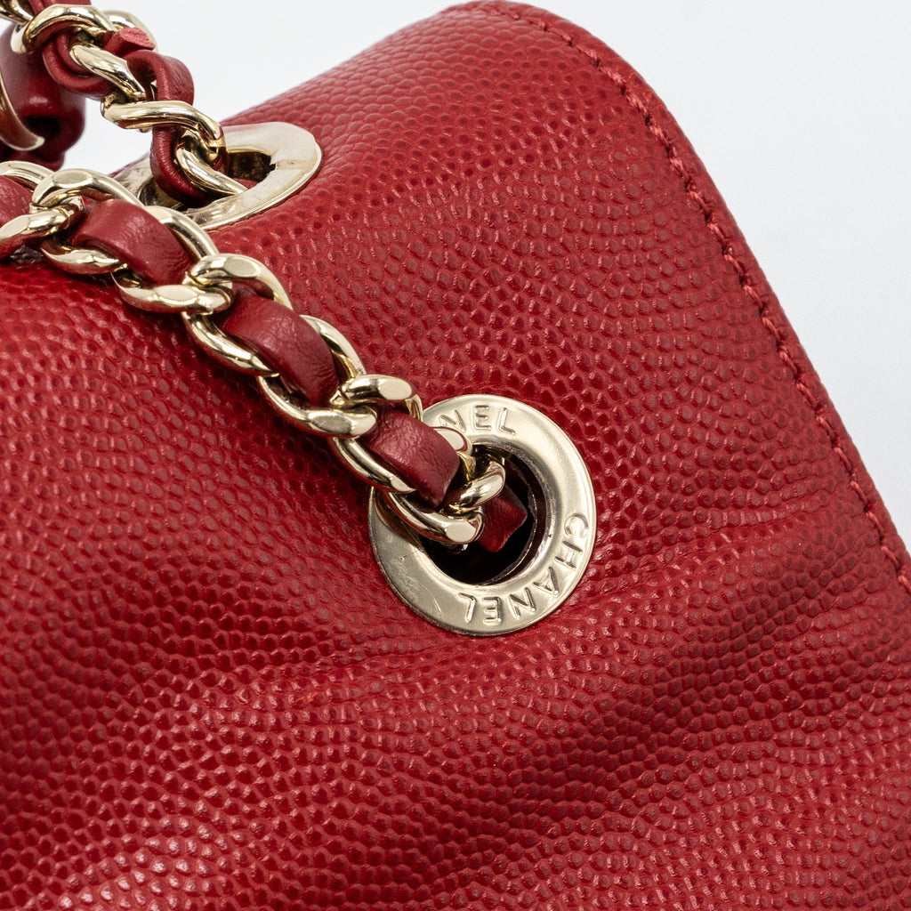 AFFINITY BACKPACK CAVIAR RED GHW