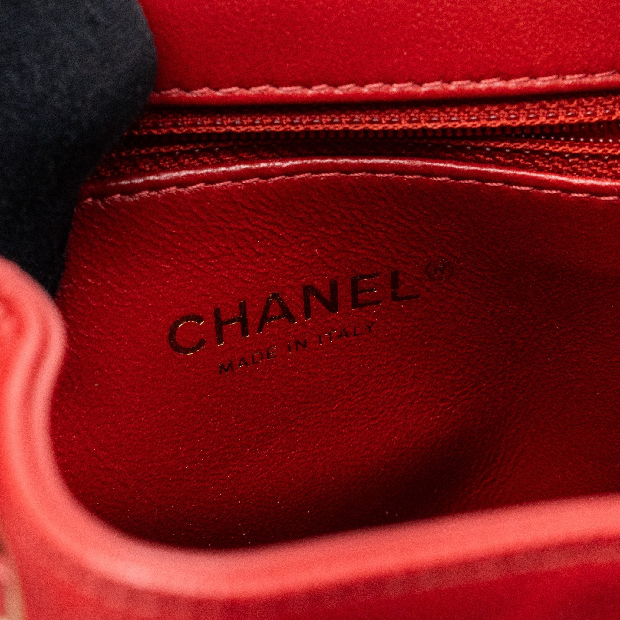 AFFINITY BACKPACK CAVIAR RED GHW