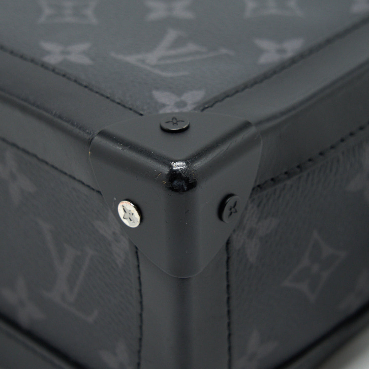 LOUIS VUITTON SOFT TRUNK BLACK MONOGRAM M44730