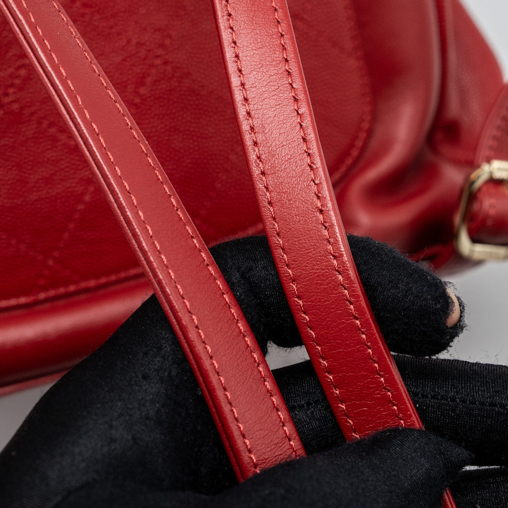 AFFINITY BACKPACK CAVIAR RED GHW