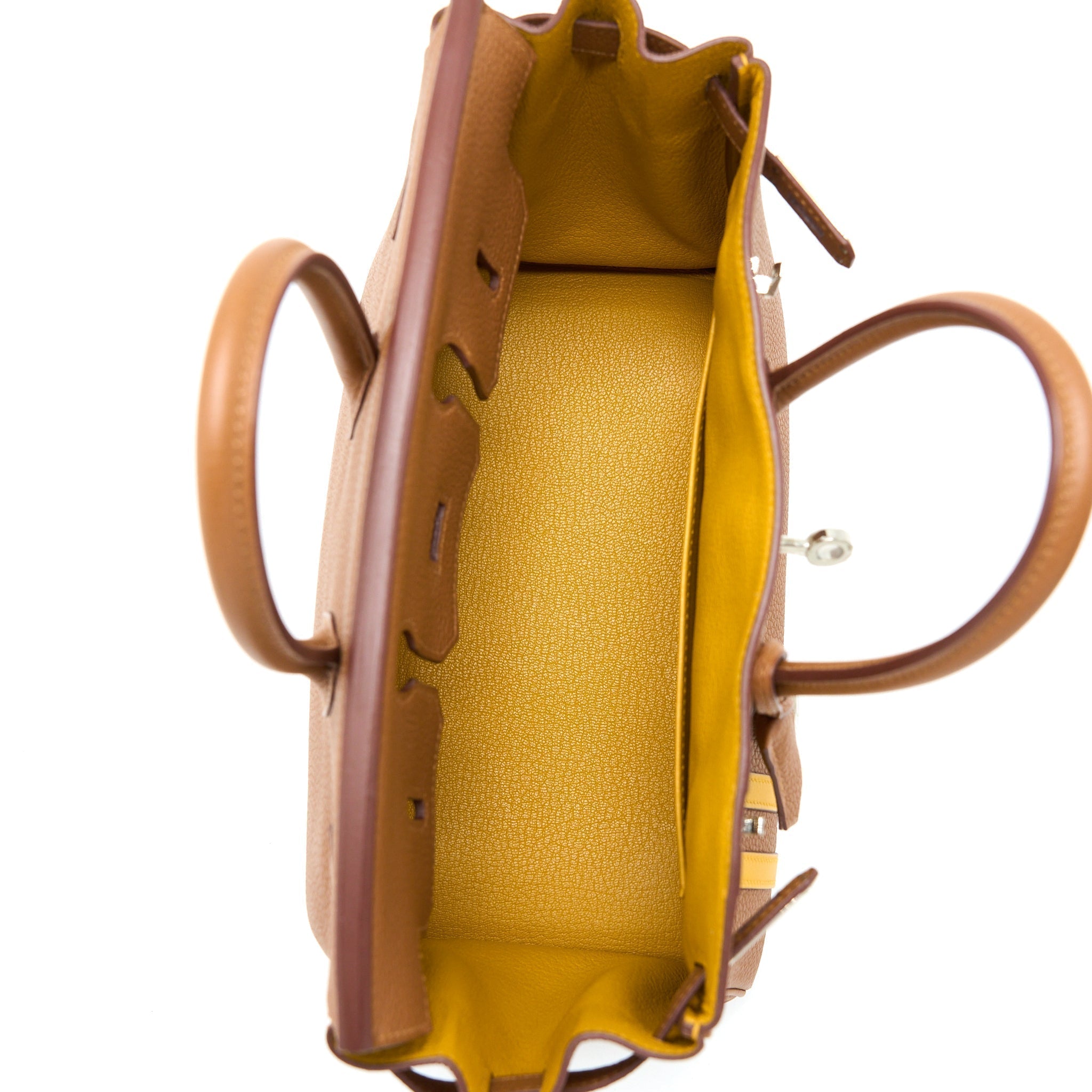 HERMES BIRKIN 25 OFFICER TOGO/SWIFT GOLD/AMBRE SHW
