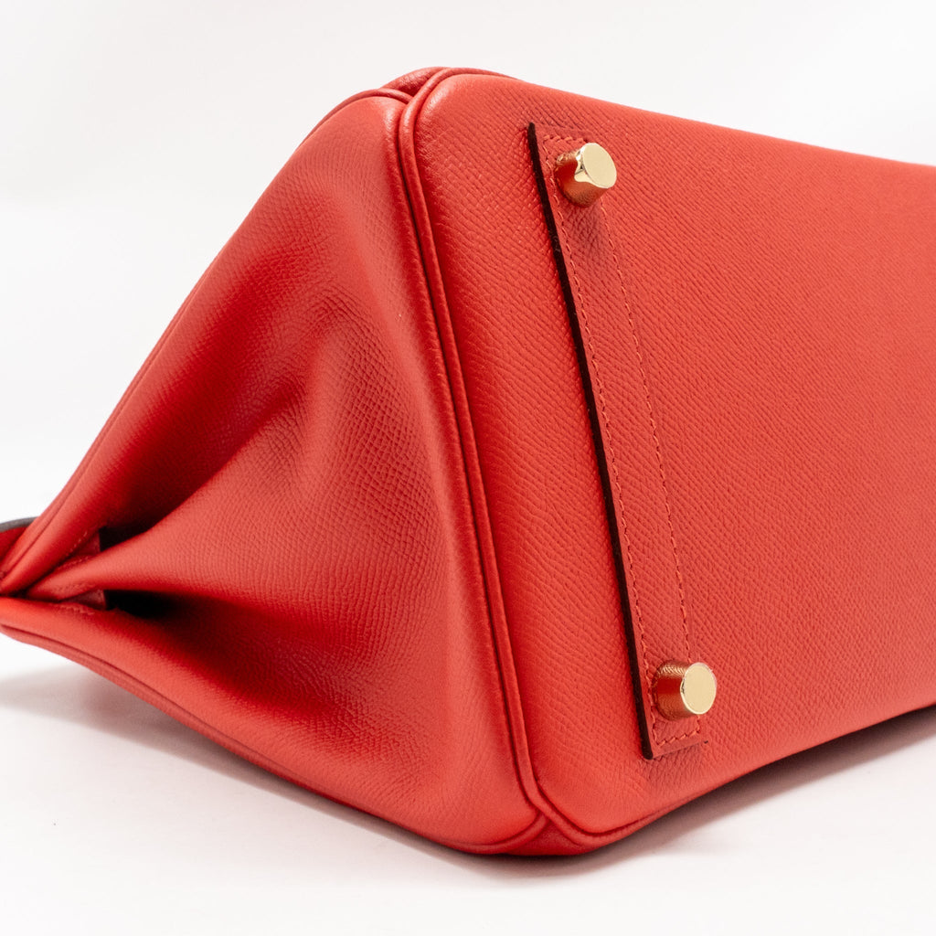 HERMES BIRKIN 30 EPSOM S5 ROUGE TOMATE GHW