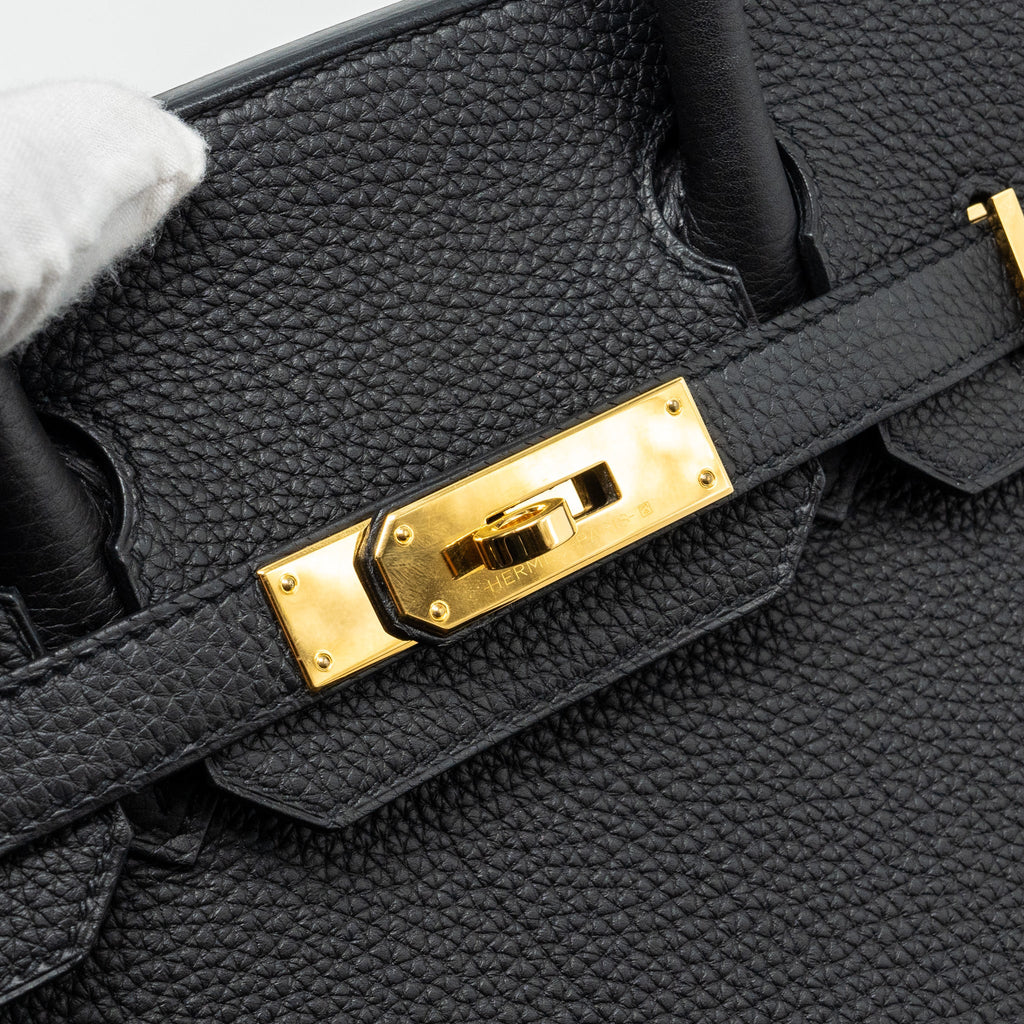HERMES BIRKIN 30 TOGO BLACK GHW