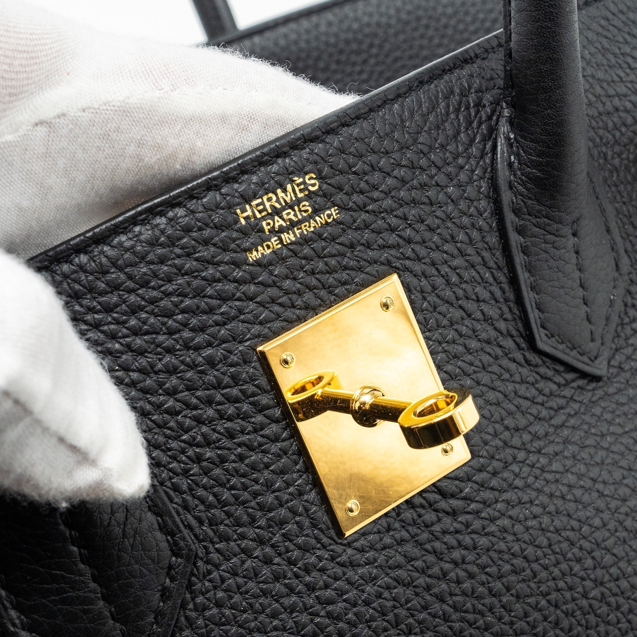 HERMES BIRKIN 30 TOGO BLACK GHW